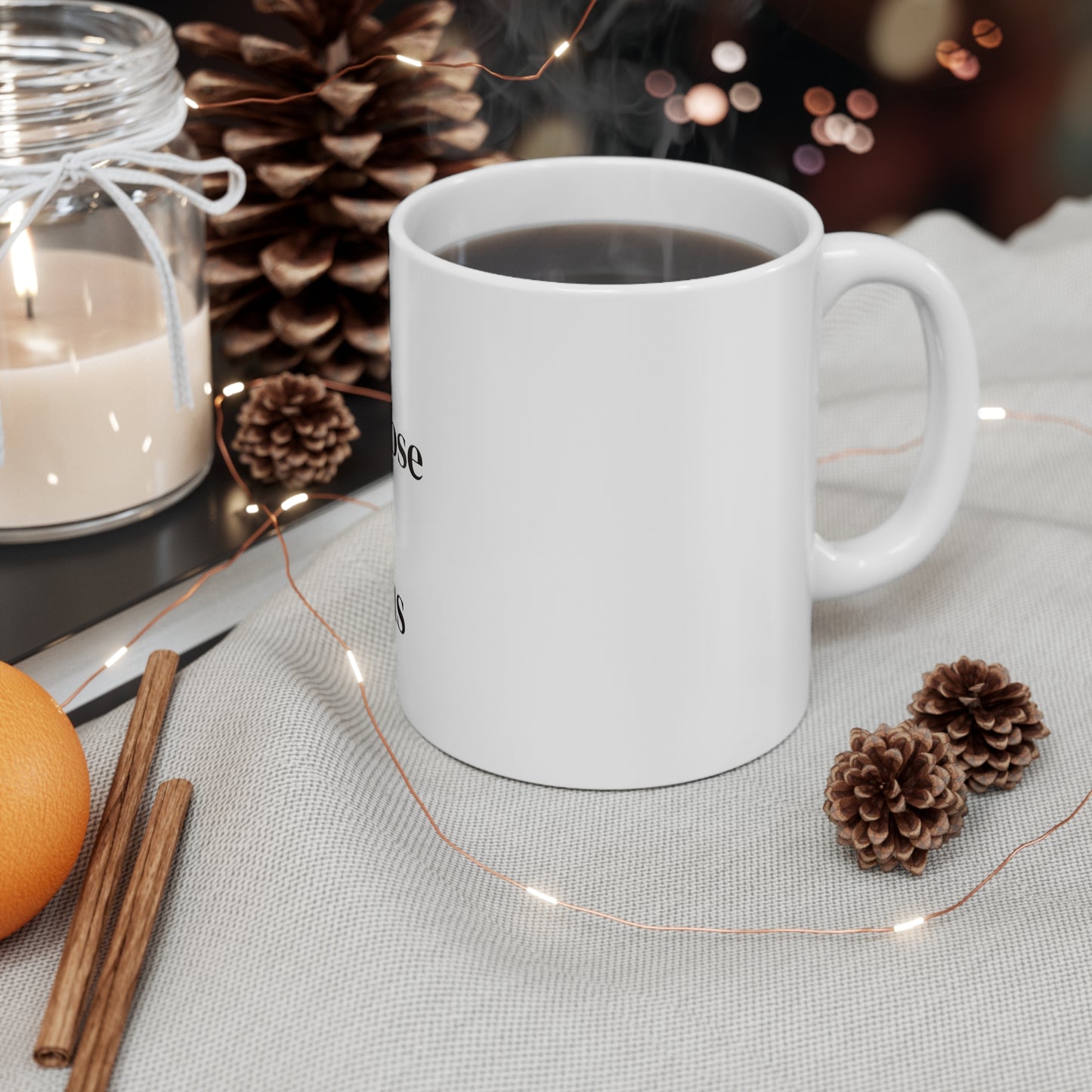 + 1 Stay Close To Jesus Mug | Ceramic Coffee Cup