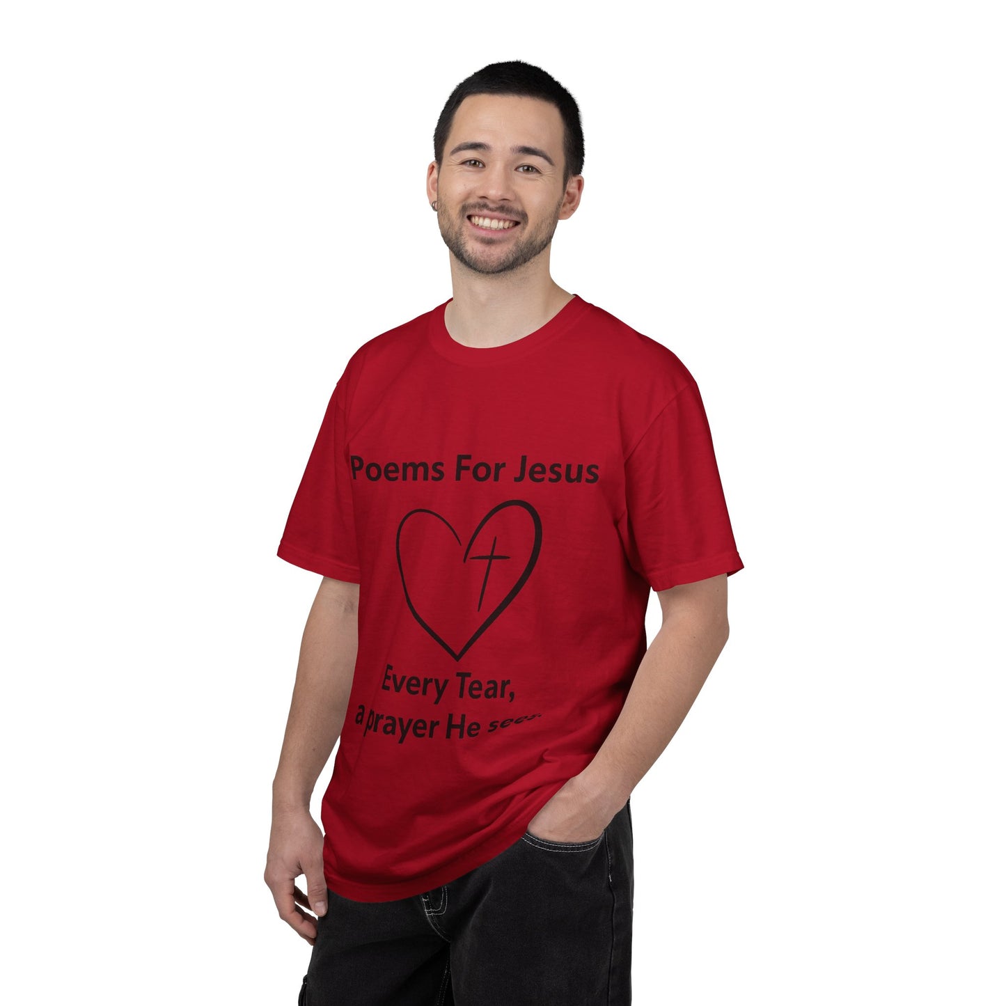 + 1 Poem For Jesus- Unisex Garment-Dyed T-shirt