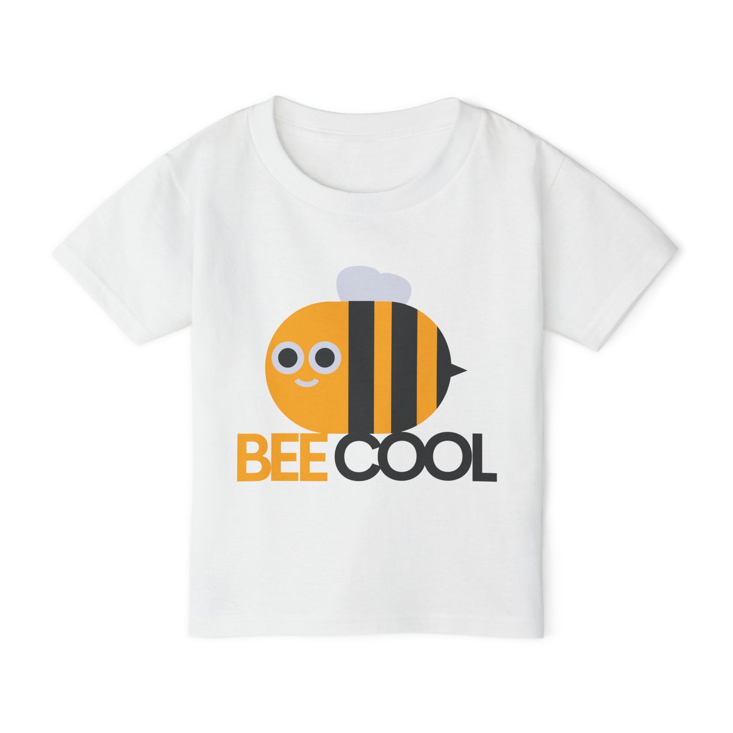 Bee Cool Toddler T-Shirt — Cute Bumblebee Graphic Kids Tee