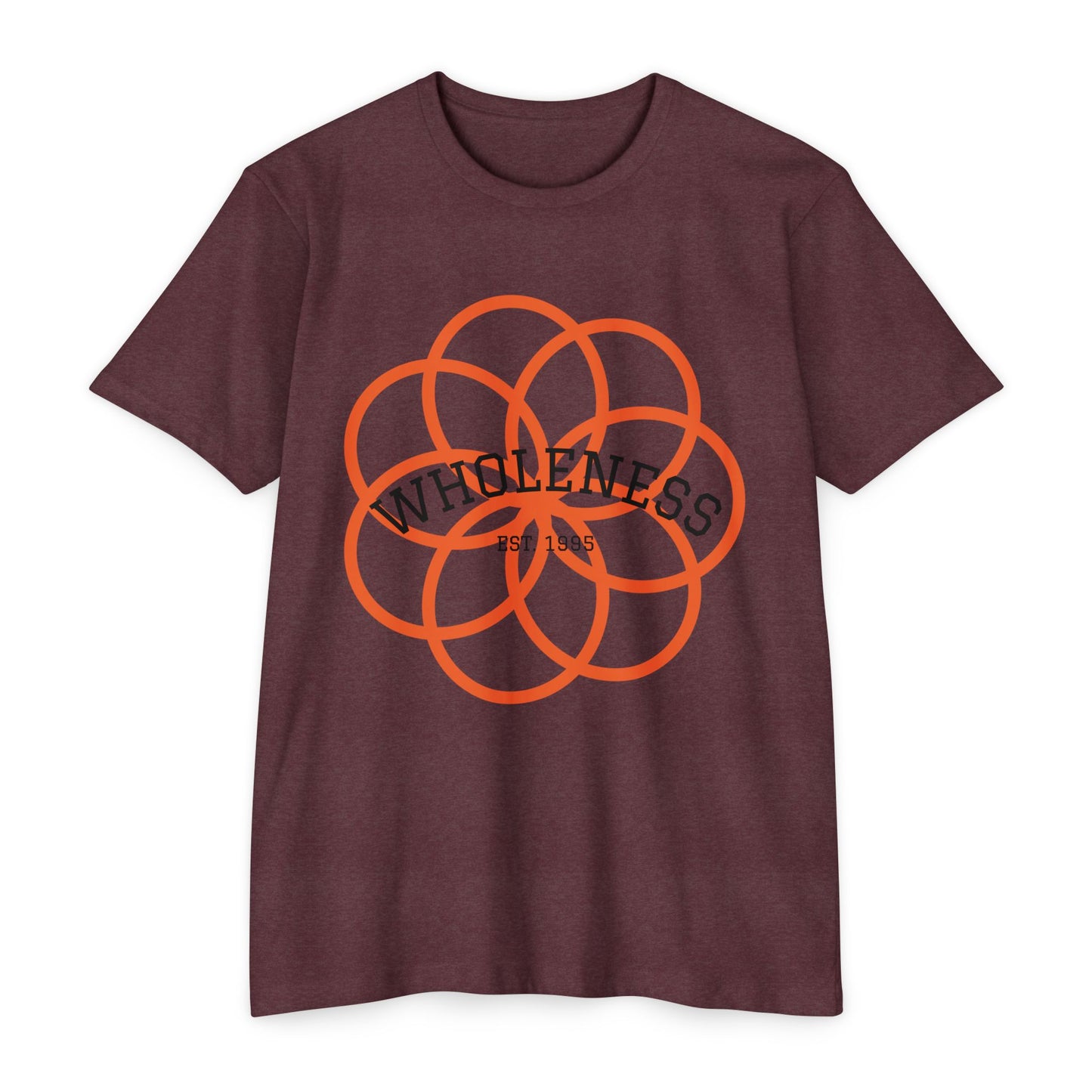 Wholeness Flower Graphic T-Shirt — Mindfulness Wellness Tee