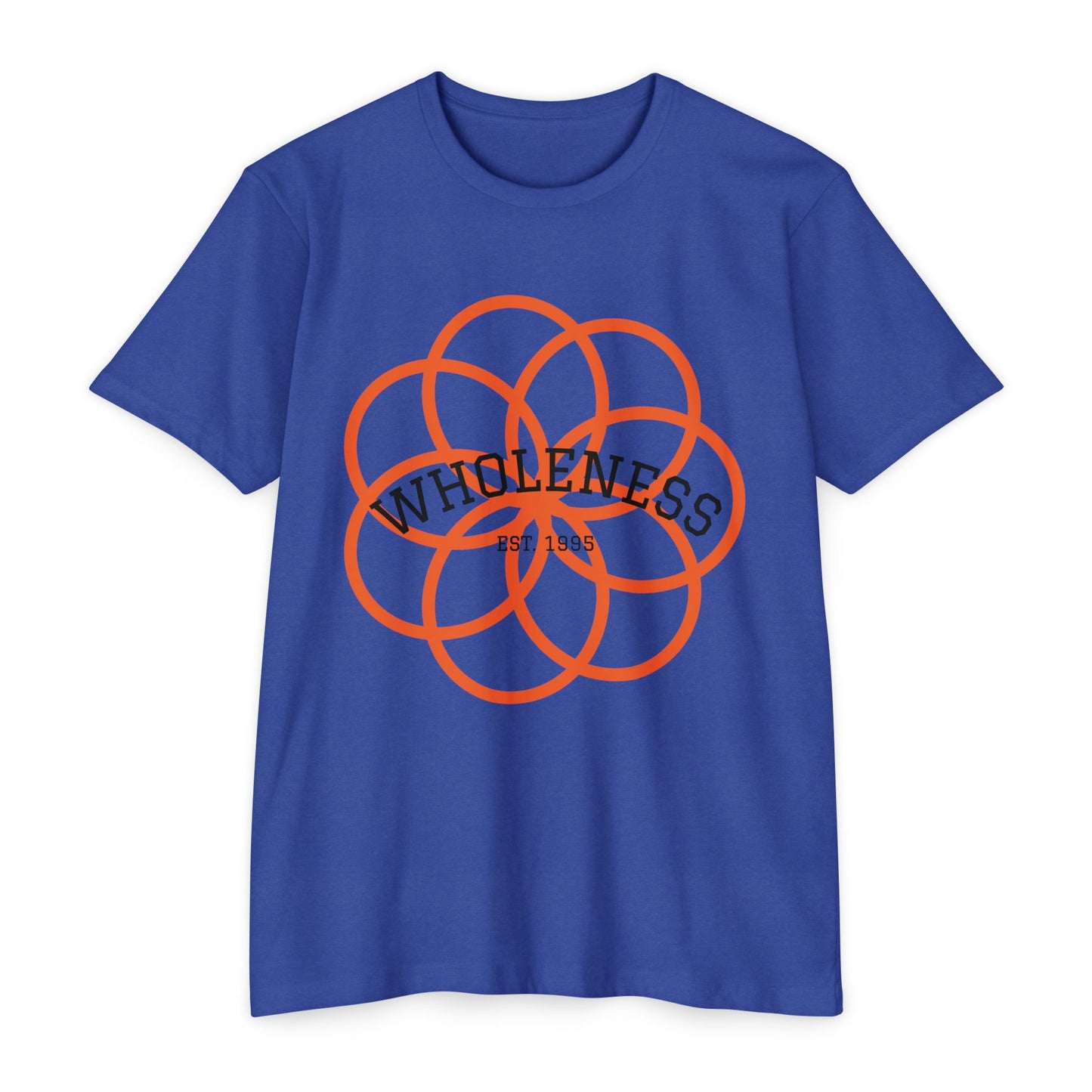 Wholeness Flower Graphic T-Shirt — Mindfulness Wellness Tee
