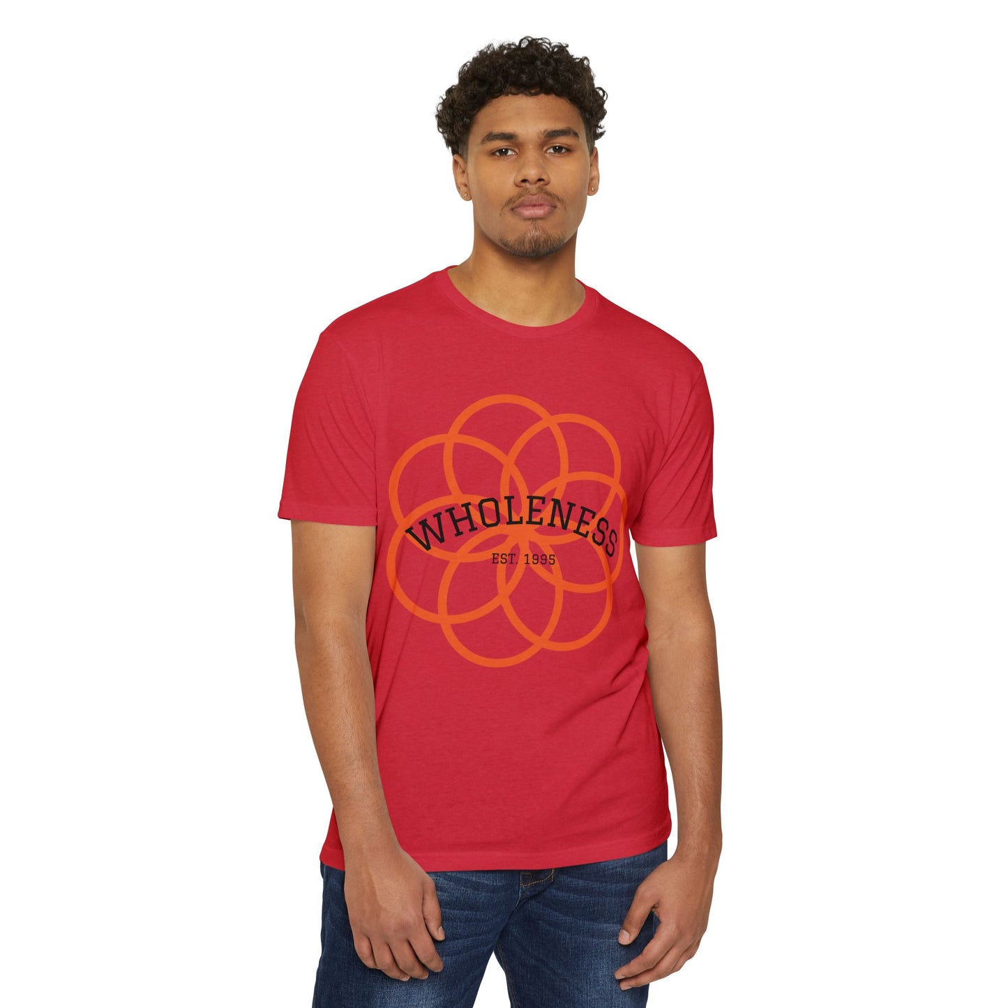 Wholeness Flower Graphic T-Shirt — Mindfulness Wellness Tee