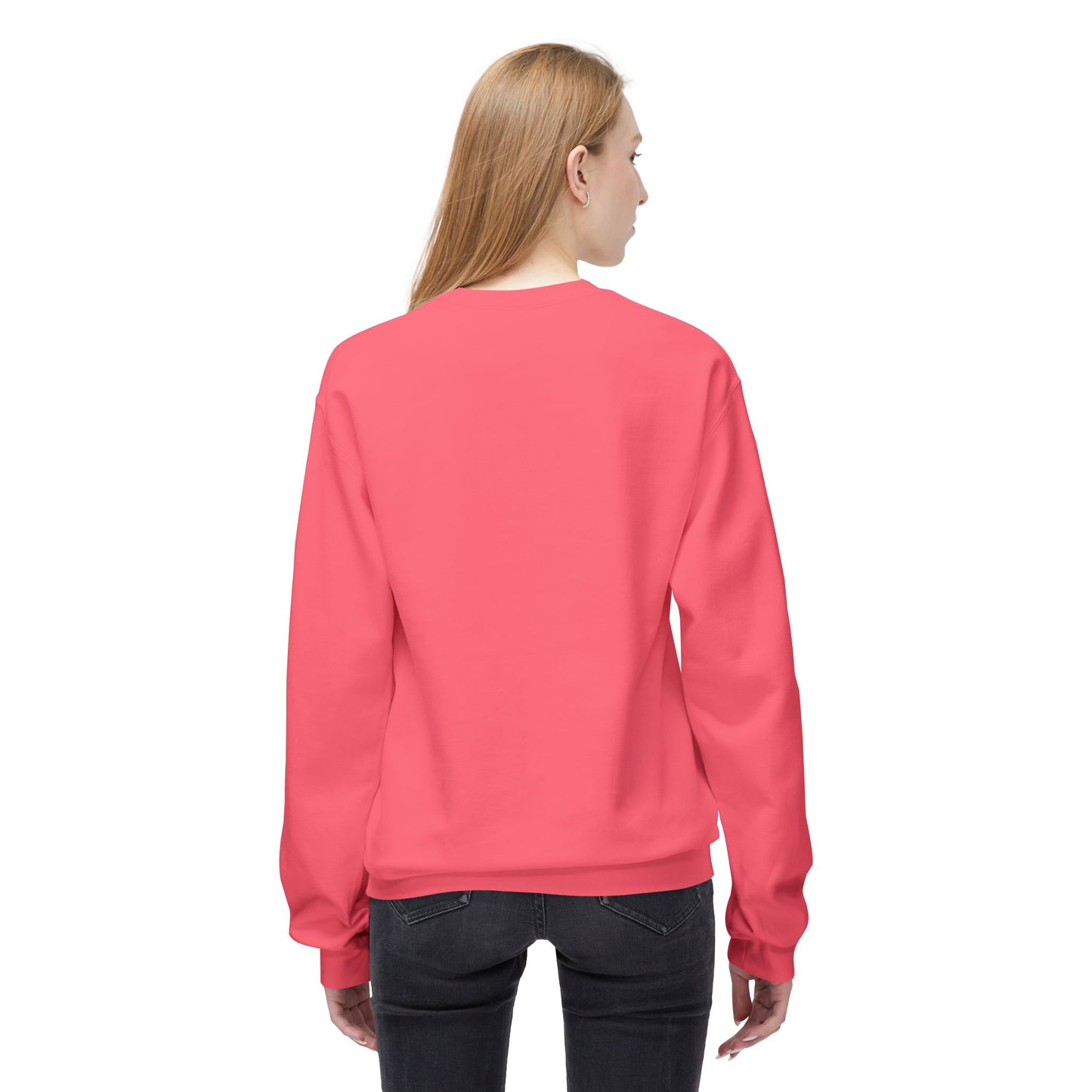 Faith- Crewneck Sweatshirt — “What You Focus On Grows, What You Track Improves” Motivational Crewneck
