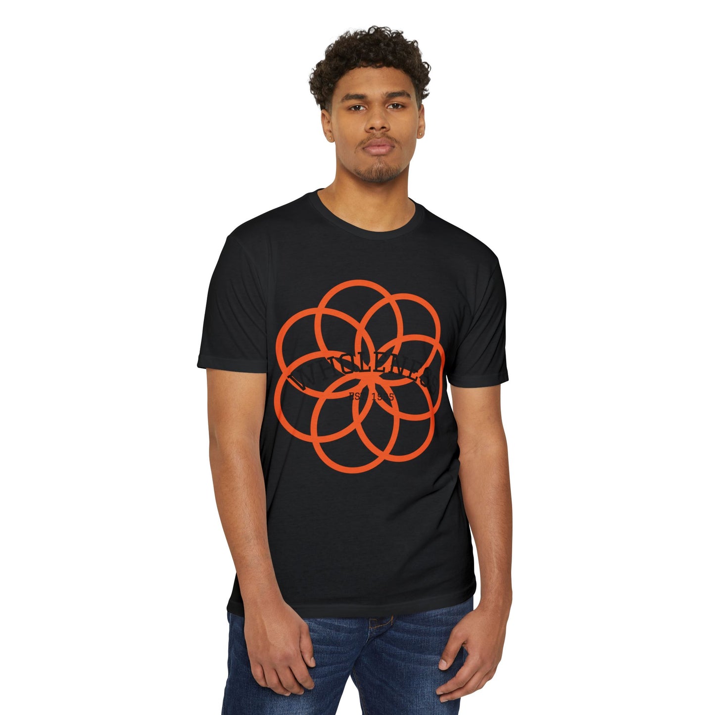 Wholeness Flower Graphic T-Shirt — Mindfulness Wellness Tee