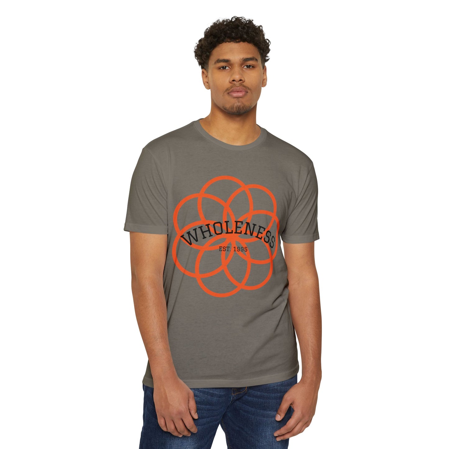 Wholeness Flower Graphic T-Shirt — Mindfulness Wellness Tee
