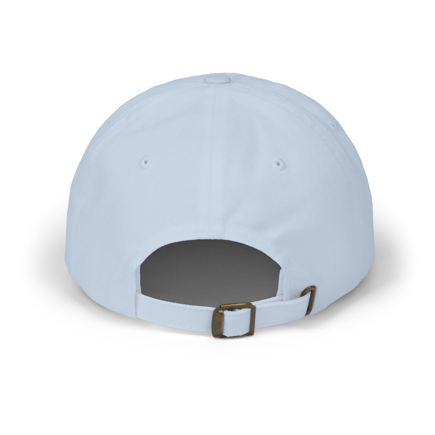 Classic Dad Cap — Minimal White Embroidered Baseball Hat