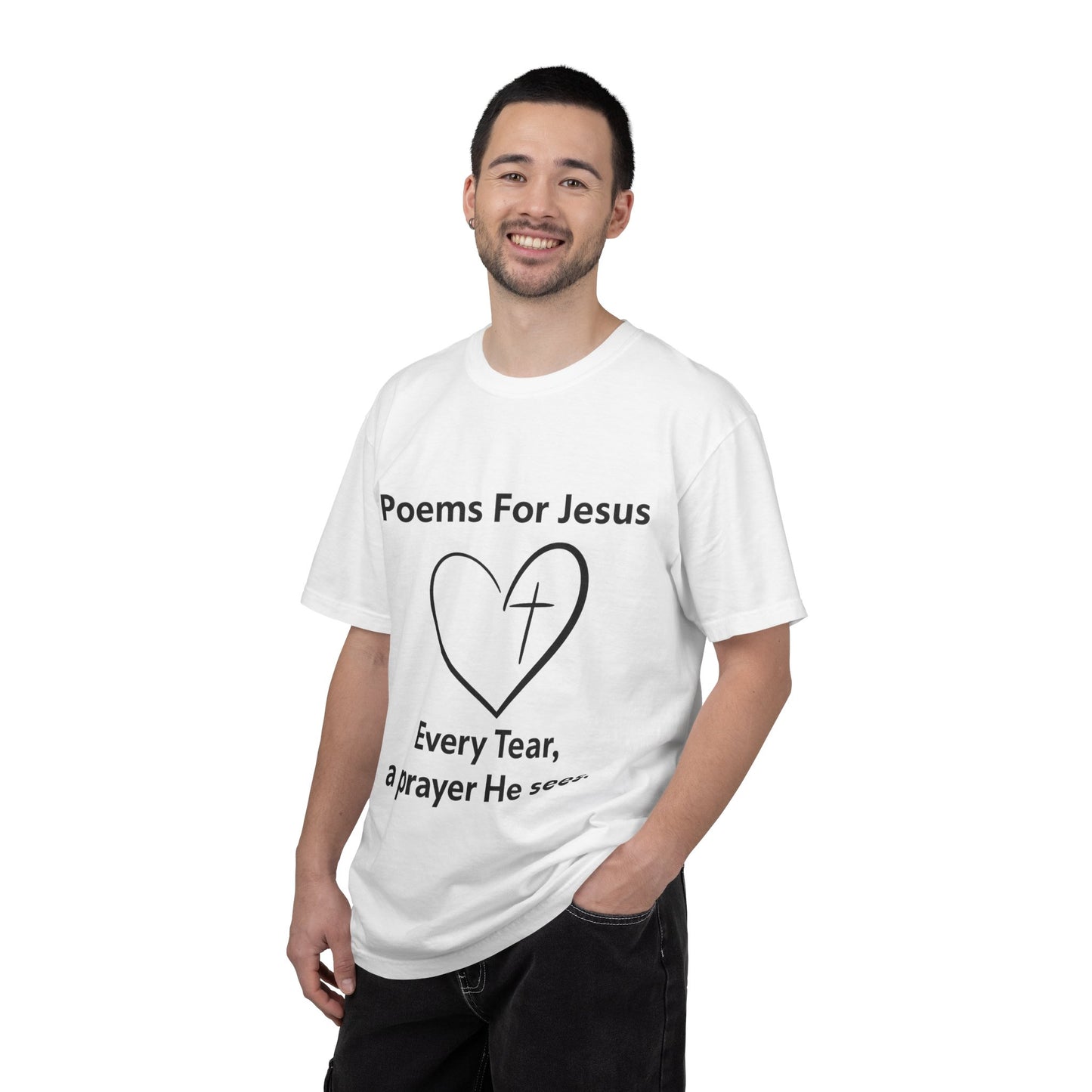 + 1 Poem For Jesus- Unisex Garment-Dyed T-shirt