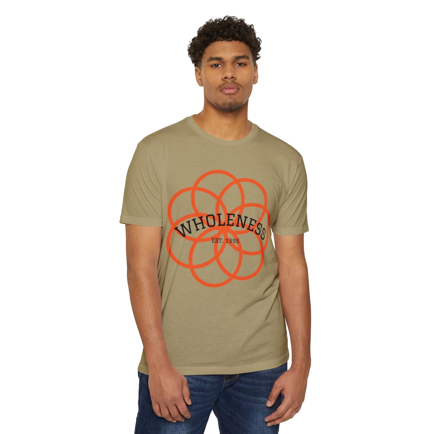 Wholeness Flower Graphic T-Shirt — Mindfulness Wellness Tee