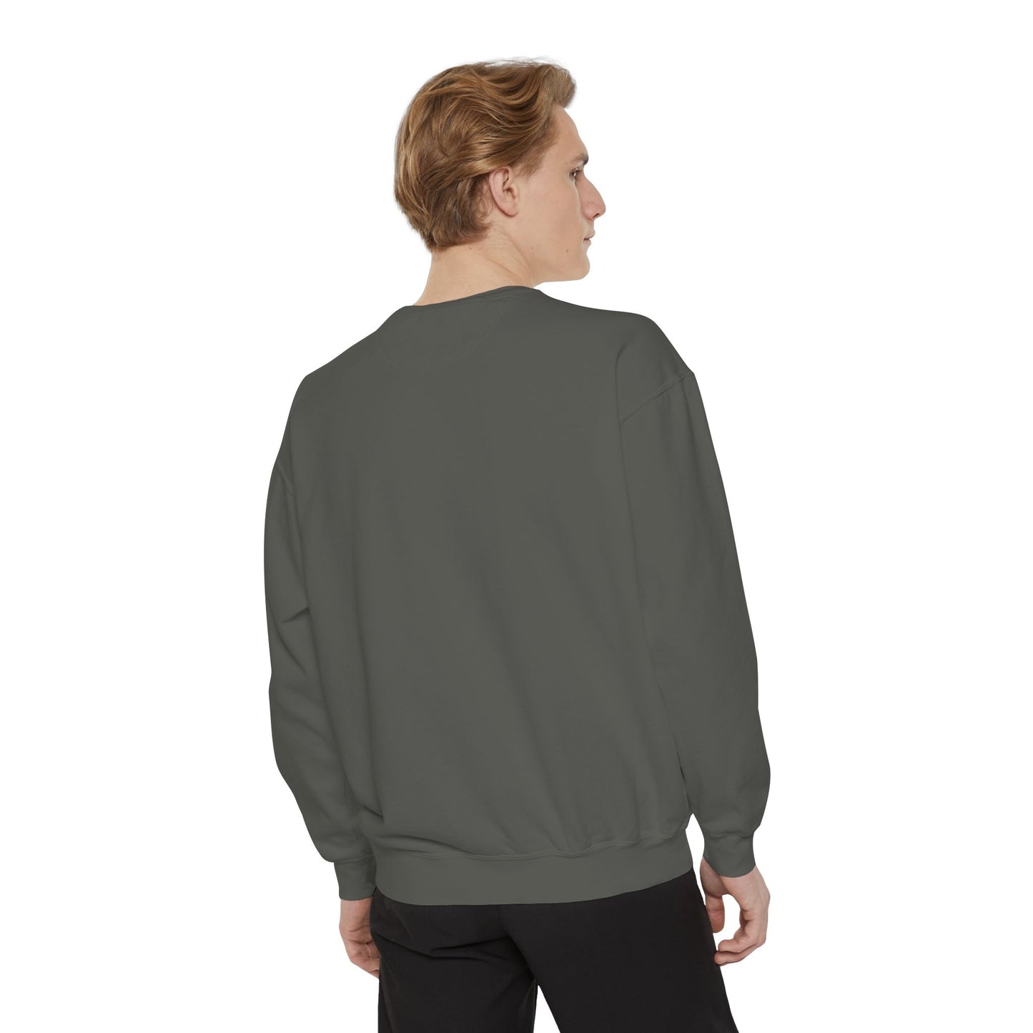 Stay Focus- Unisex Garment-Dyed Sweatshirt