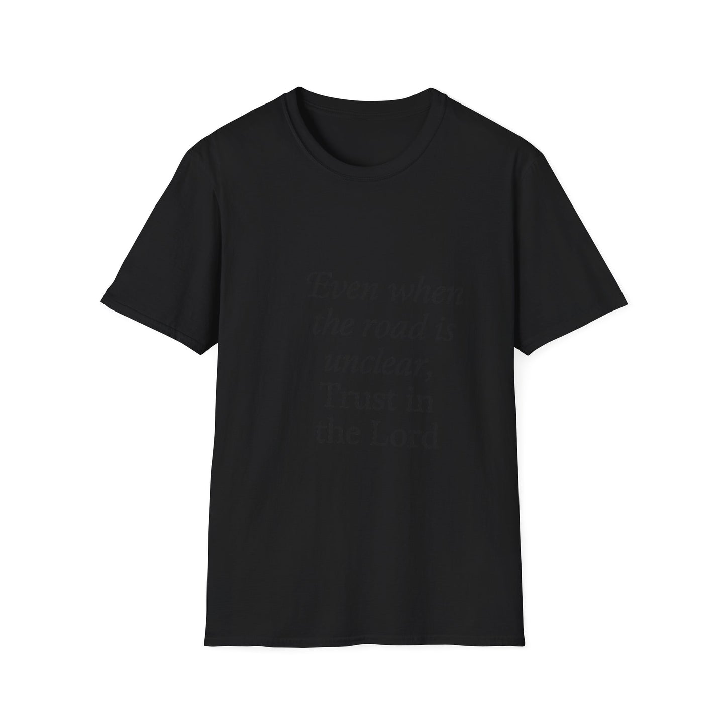 + 1 Uplifting Inspirational Trust in the Lord Unisex T-Shirt, Faith Tee for Daily Wear, Gift for Religious Occasions, Uplifting Christian Shirt, Perfect
