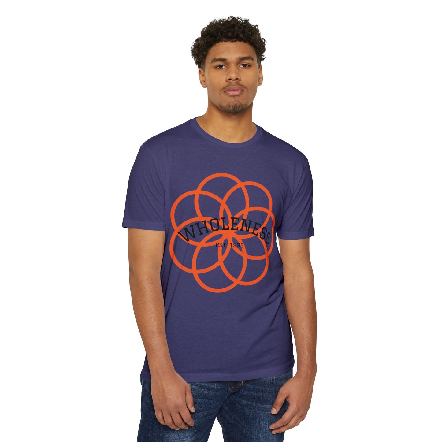 Wholeness Flower Graphic T-Shirt — Mindfulness Wellness Tee