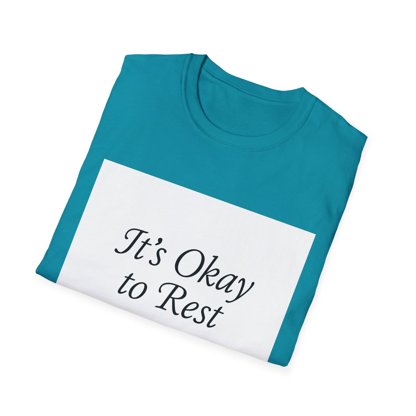 + 1 God is in Control T-Shirt, Softstyle Tee, Relaxation Wear, Mindfulness Gift, Inspirational Apparel, Spiritual Gifts