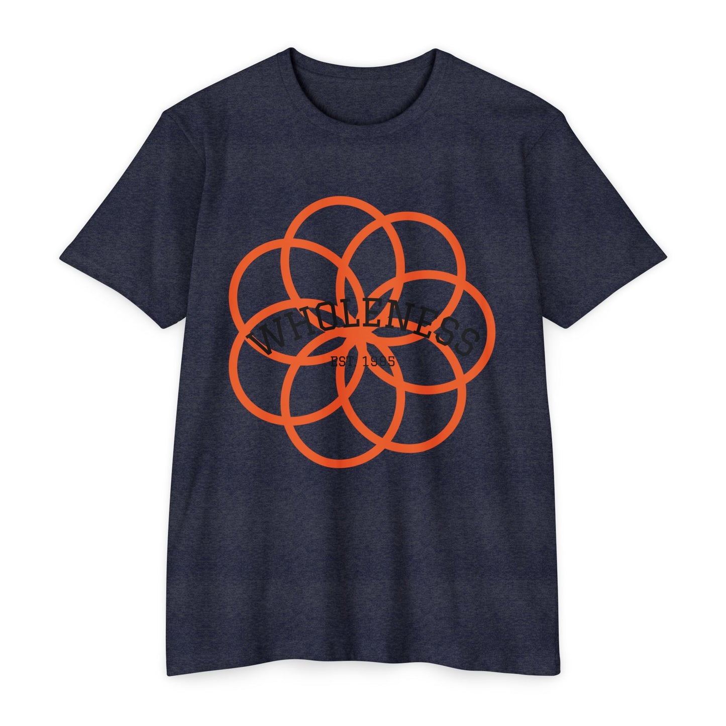 Wholeness Flower Graphic T-Shirt — Mindfulness Wellness Tee