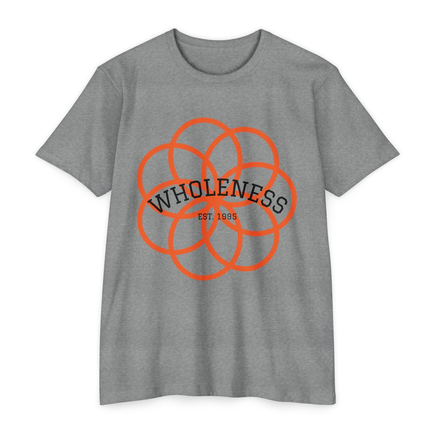 Wholeness Flower Graphic T-Shirt — Mindfulness Wellness Tee