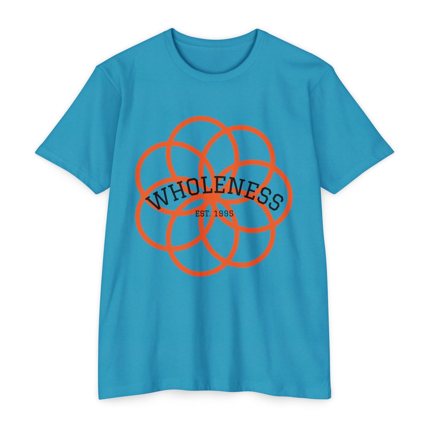Wholeness Flower Graphic T-Shirt — Mindfulness Wellness Tee