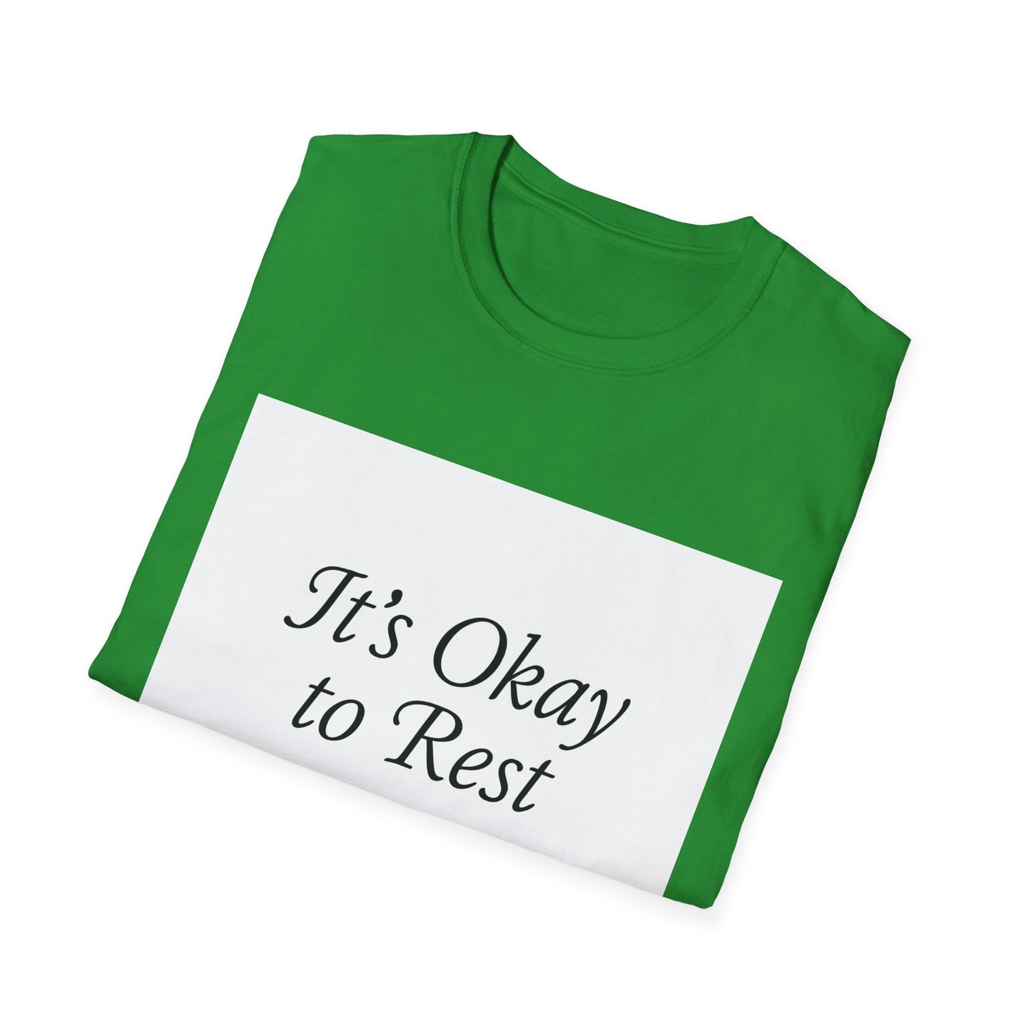 + 1 God is in Control T-Shirt, Softstyle Tee, Relaxation Wear, Mindfulness Gift, Inspirational Apparel, Spiritual Gifts