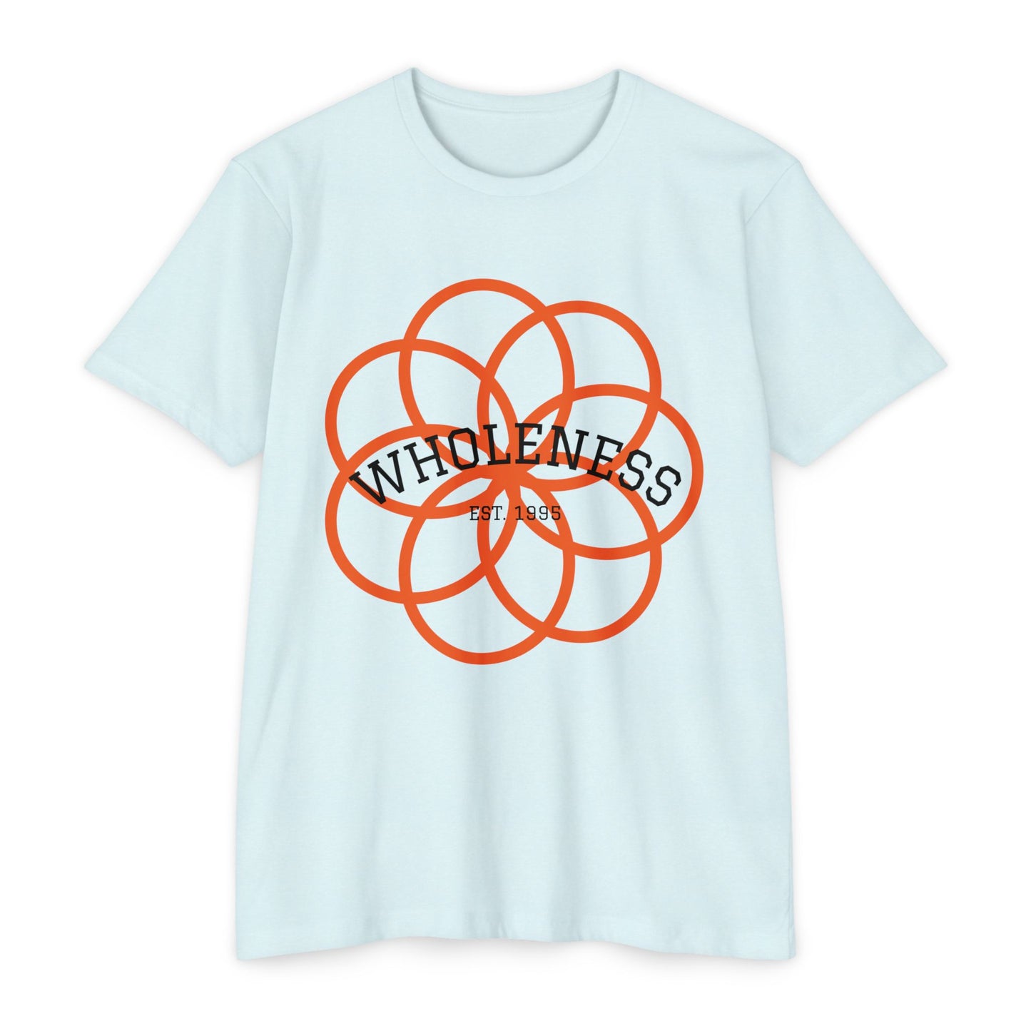 Wholeness Flower Graphic T-Shirt — Mindfulness Wellness Tee