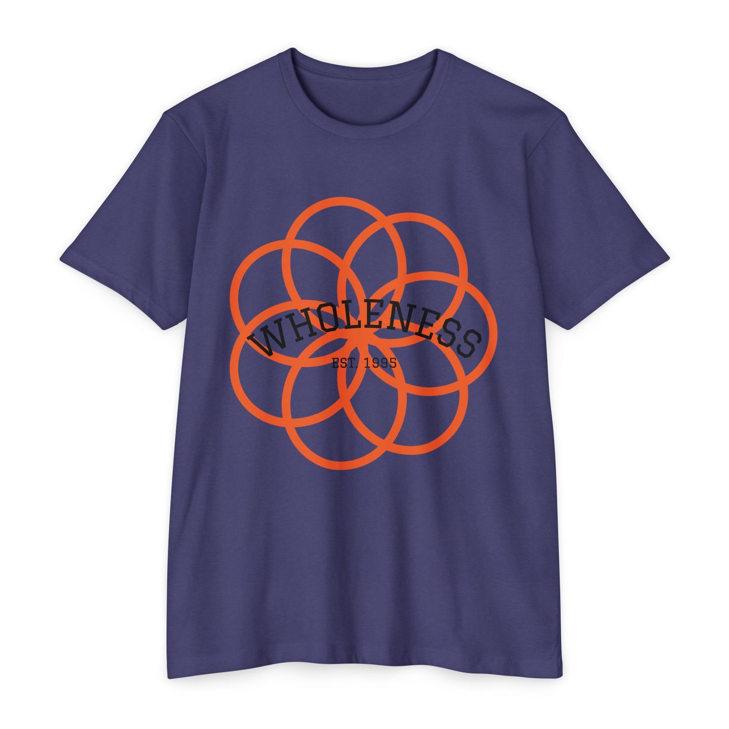 Wholeness Flower Graphic T-Shirt — Mindfulness Wellness Tee