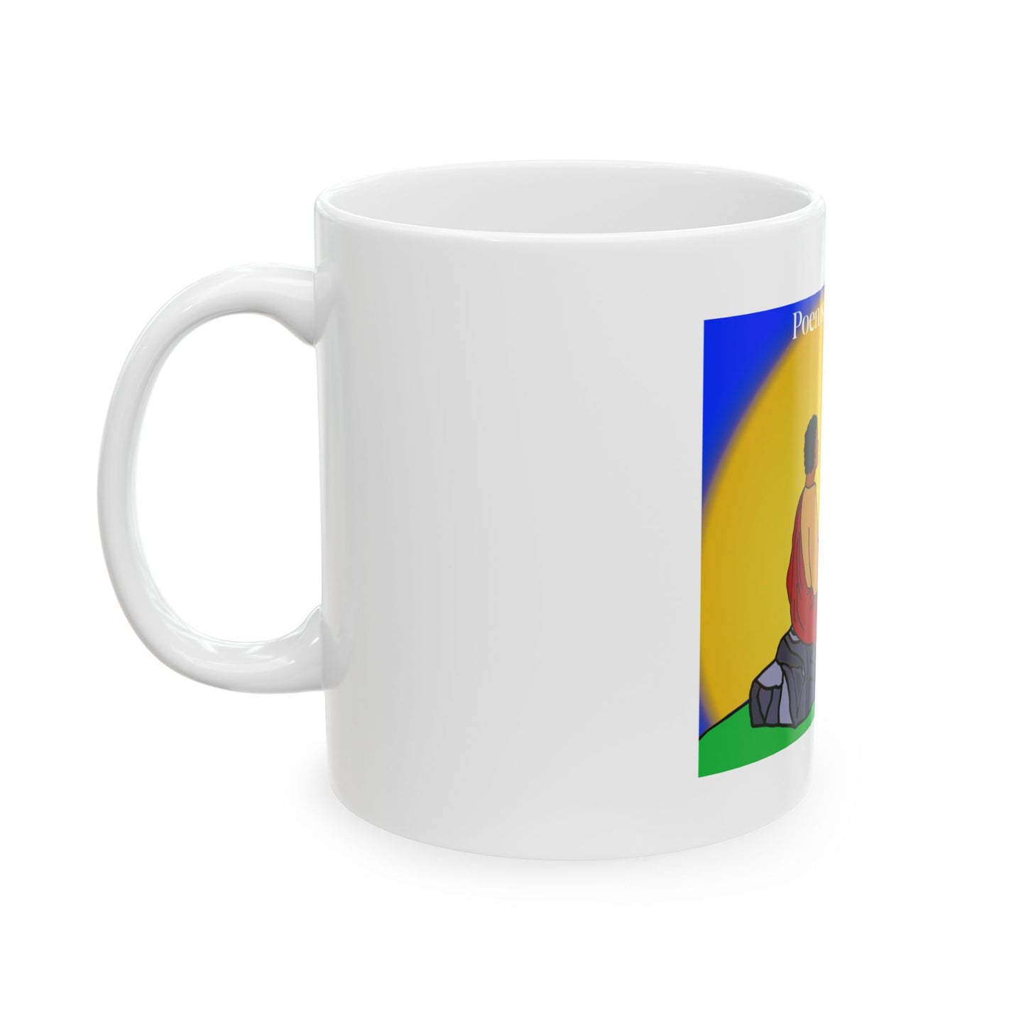 + 1 Poems For Jesus mug, can be given to a friend for encouragements, Gifts for women of Faith, prayer time with your group,