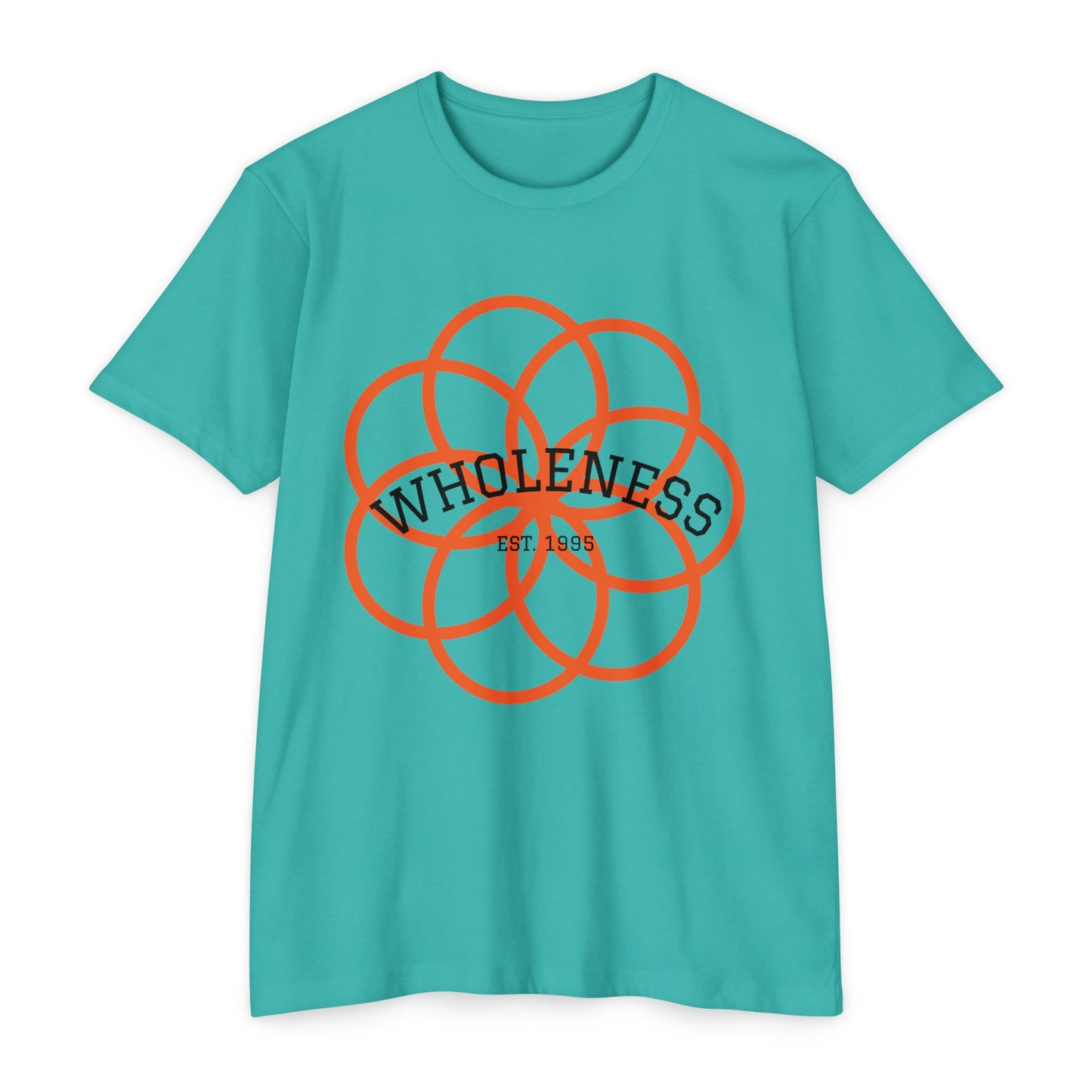 Wholeness Flower Graphic T-Shirt — Mindfulness Wellness Tee