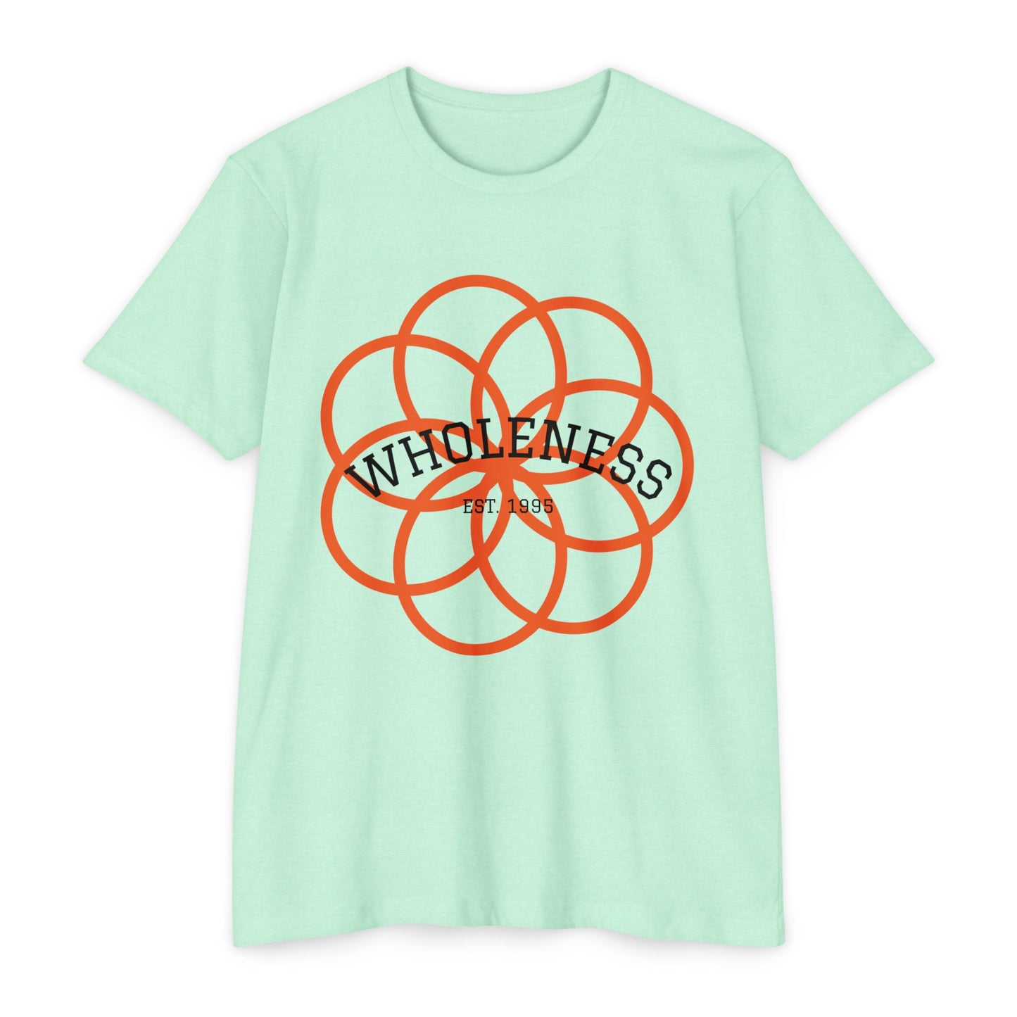 Wholeness Flower Graphic T-Shirt — Mindfulness Wellness Tee
