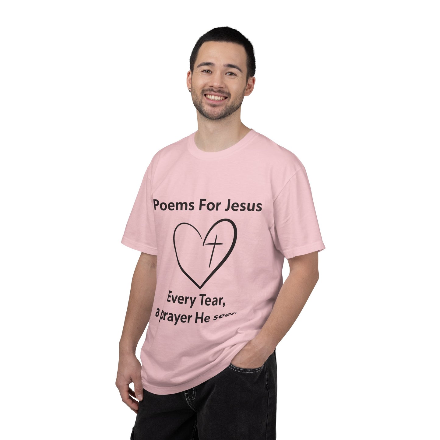 + 1 Poem For Jesus- Unisex Garment-Dyed T-shirt