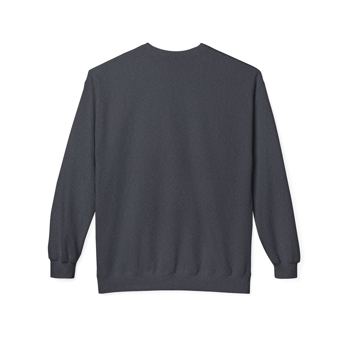 Faith- Crewneck Sweatshirt — “What You Focus On Grows, What You Track Improves” Motivational Crewneck