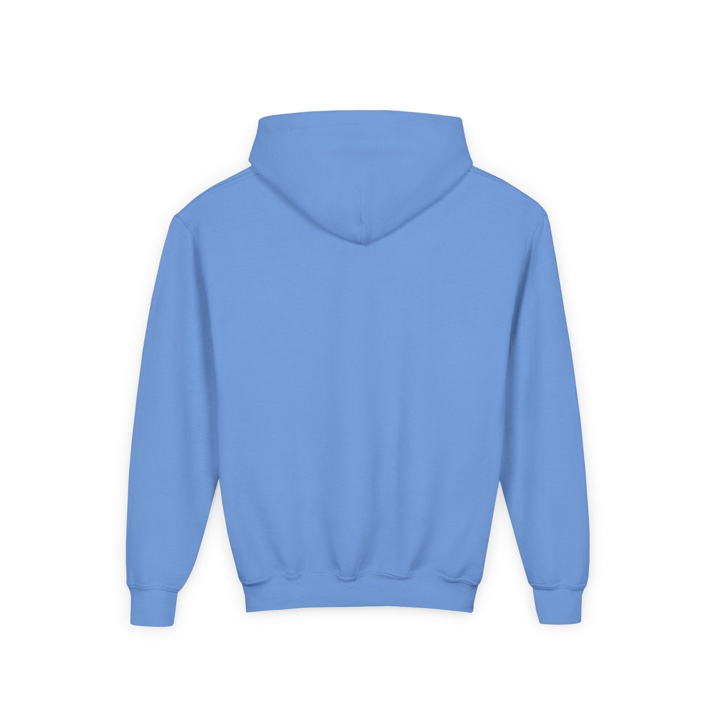Kids Cute Cat Hoodie — Playful White Cat with Yarn Graphic