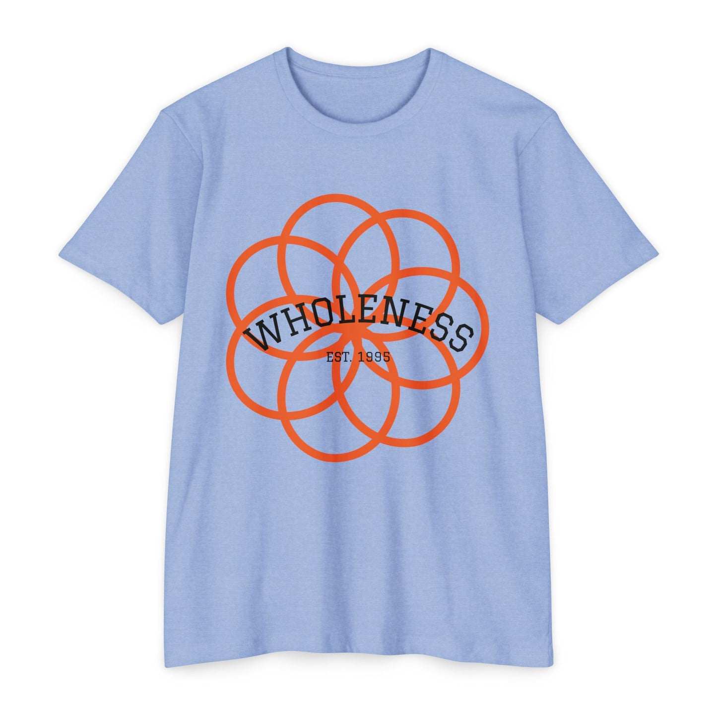 Wholeness Flower Graphic T-Shirt — Mindfulness Wellness Tee