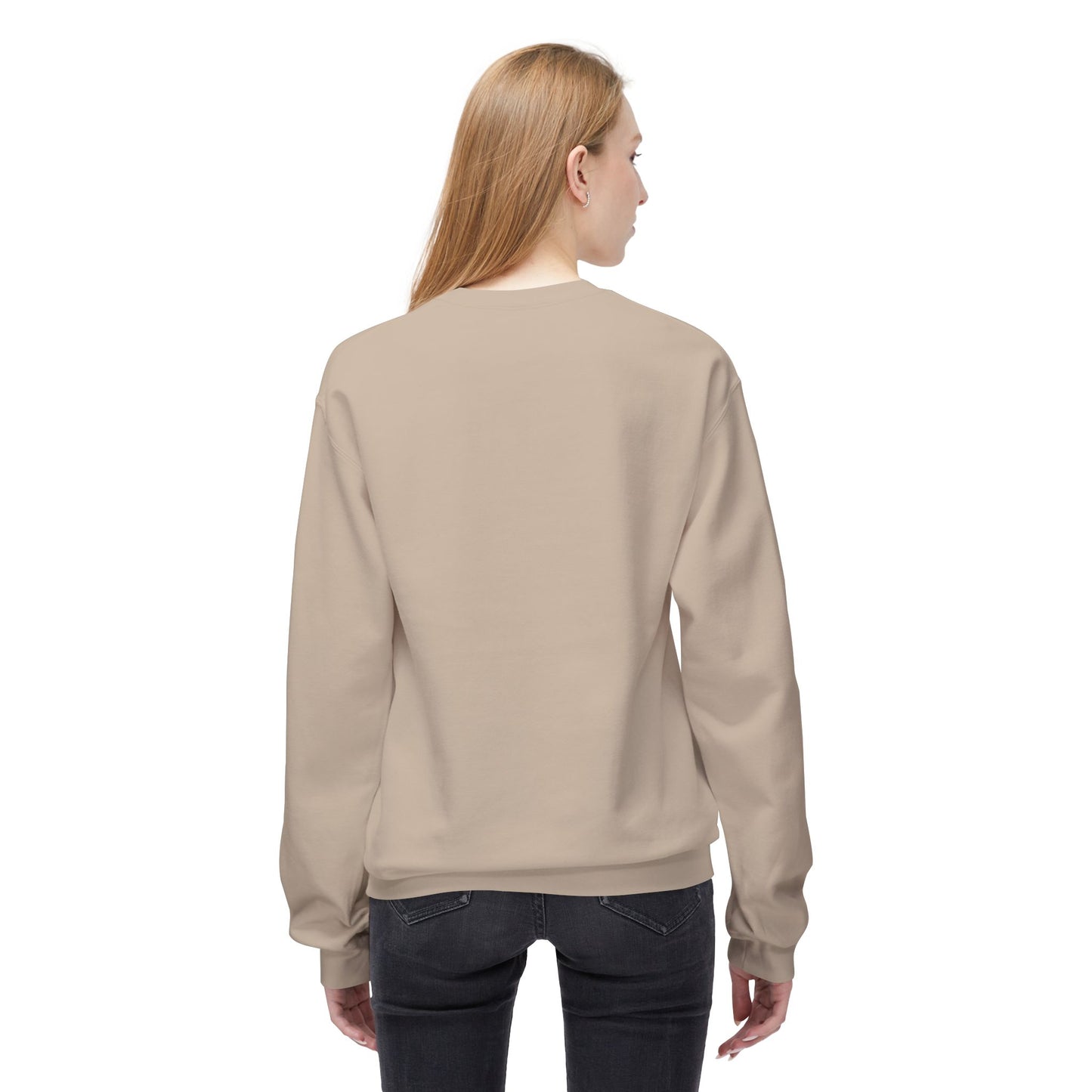 Faith- Crewneck Sweatshirt — “What You Focus On Grows, What You Track Improves” Motivational Crewneck