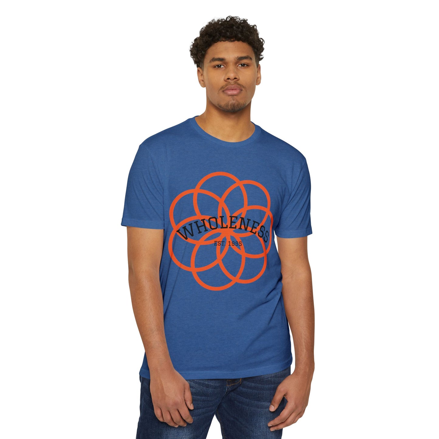 Wholeness Flower Graphic T-Shirt — Mindfulness Wellness Tee