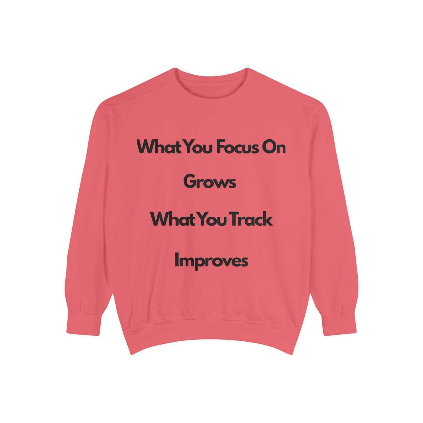 Stay Focus- Unisex Garment-Dyed Sweatshirt