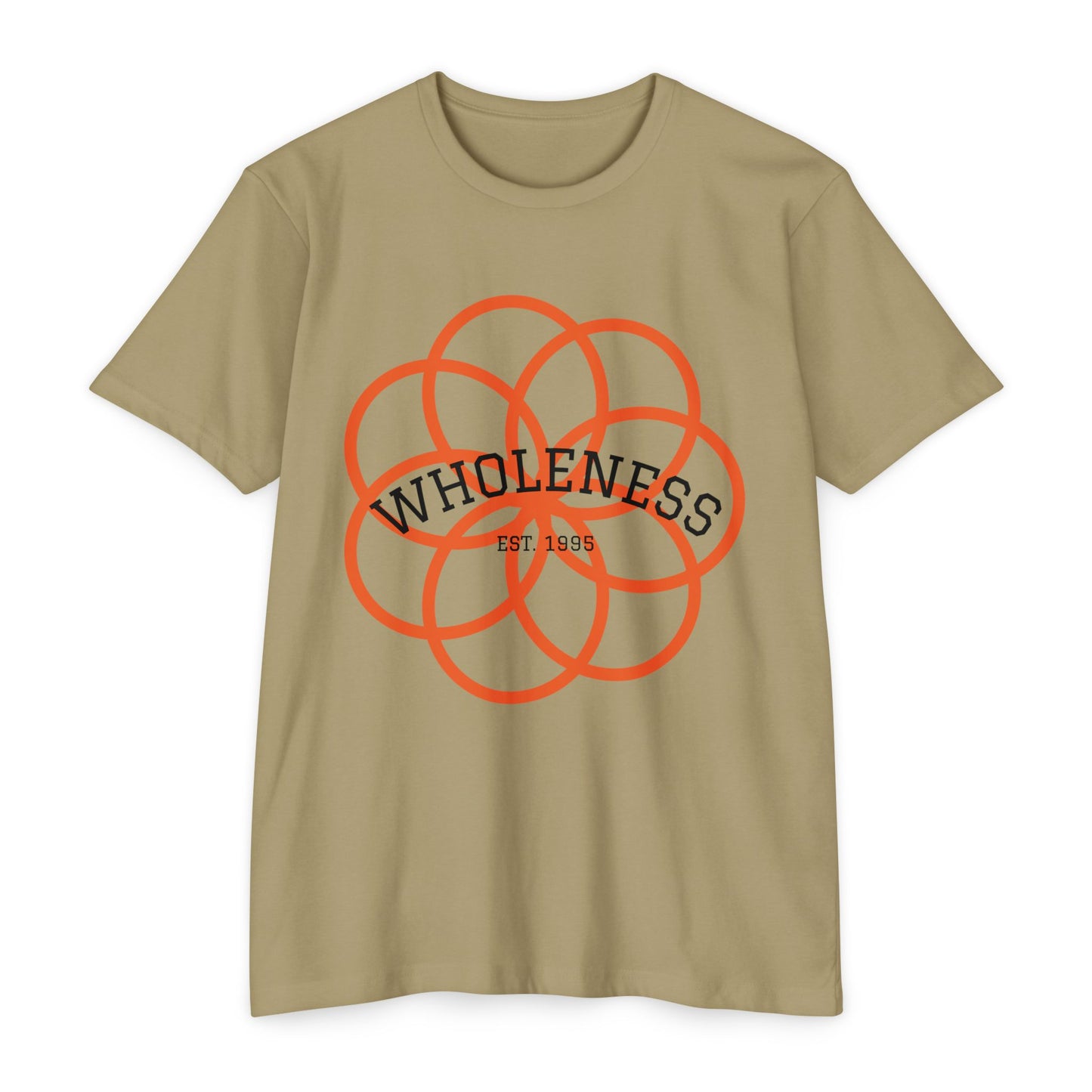 Wholeness Flower Graphic T-Shirt — Mindfulness Wellness Tee