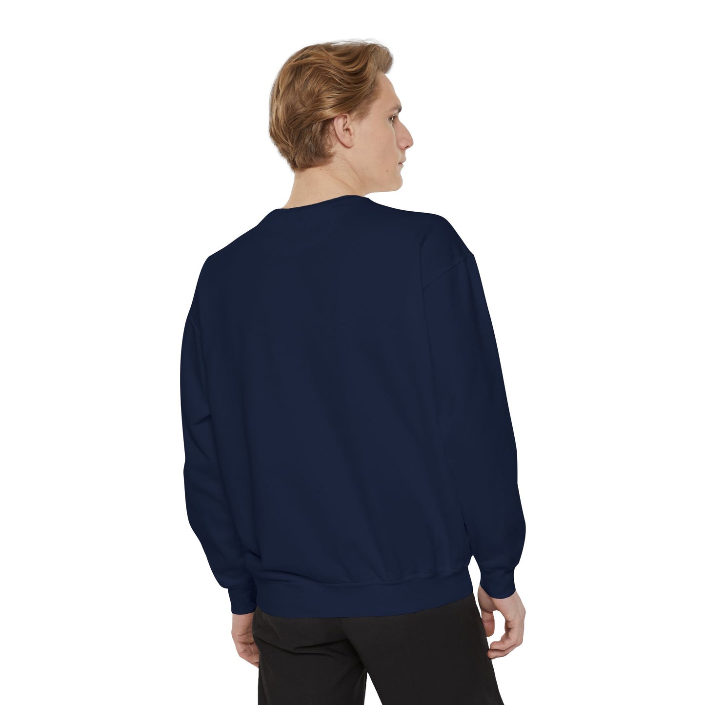 Stay Focus- Unisex Garment-Dyed Sweatshirt