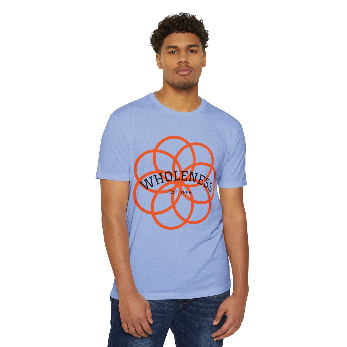 Wholeness Flower Graphic T-Shirt — Mindfulness Wellness Tee