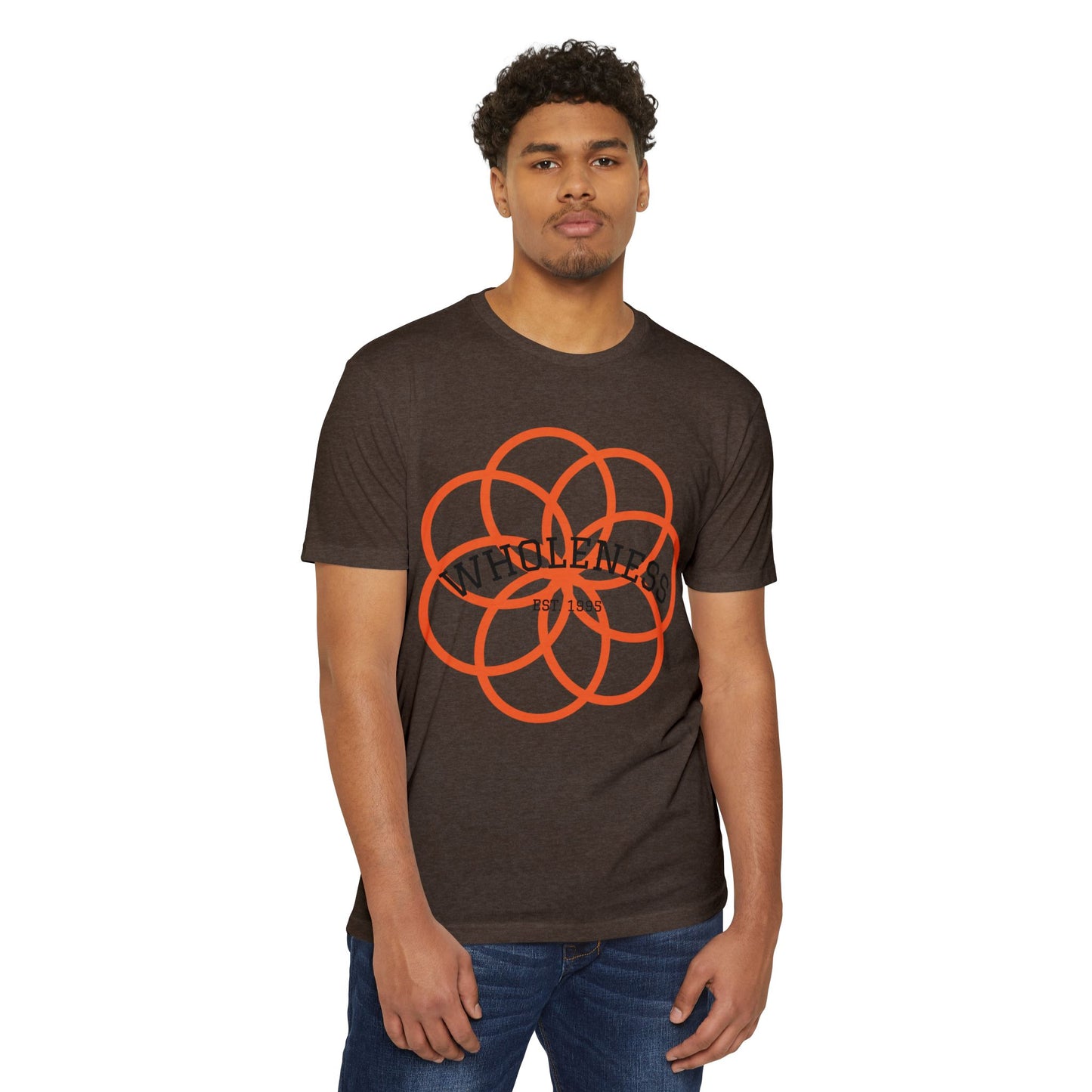 Wholeness Flower Graphic T-Shirt — Mindfulness Wellness Tee