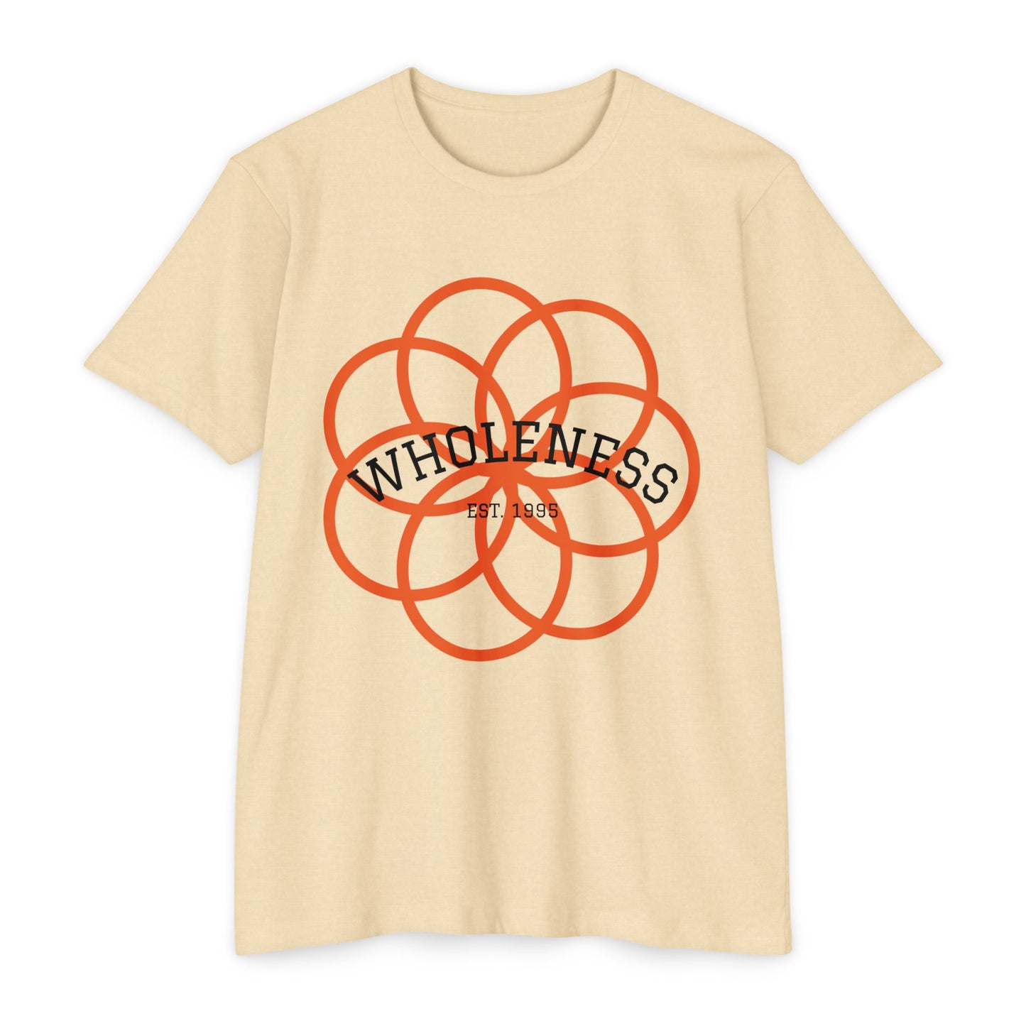 Wholeness Flower Graphic T-Shirt — Mindfulness Wellness Tee