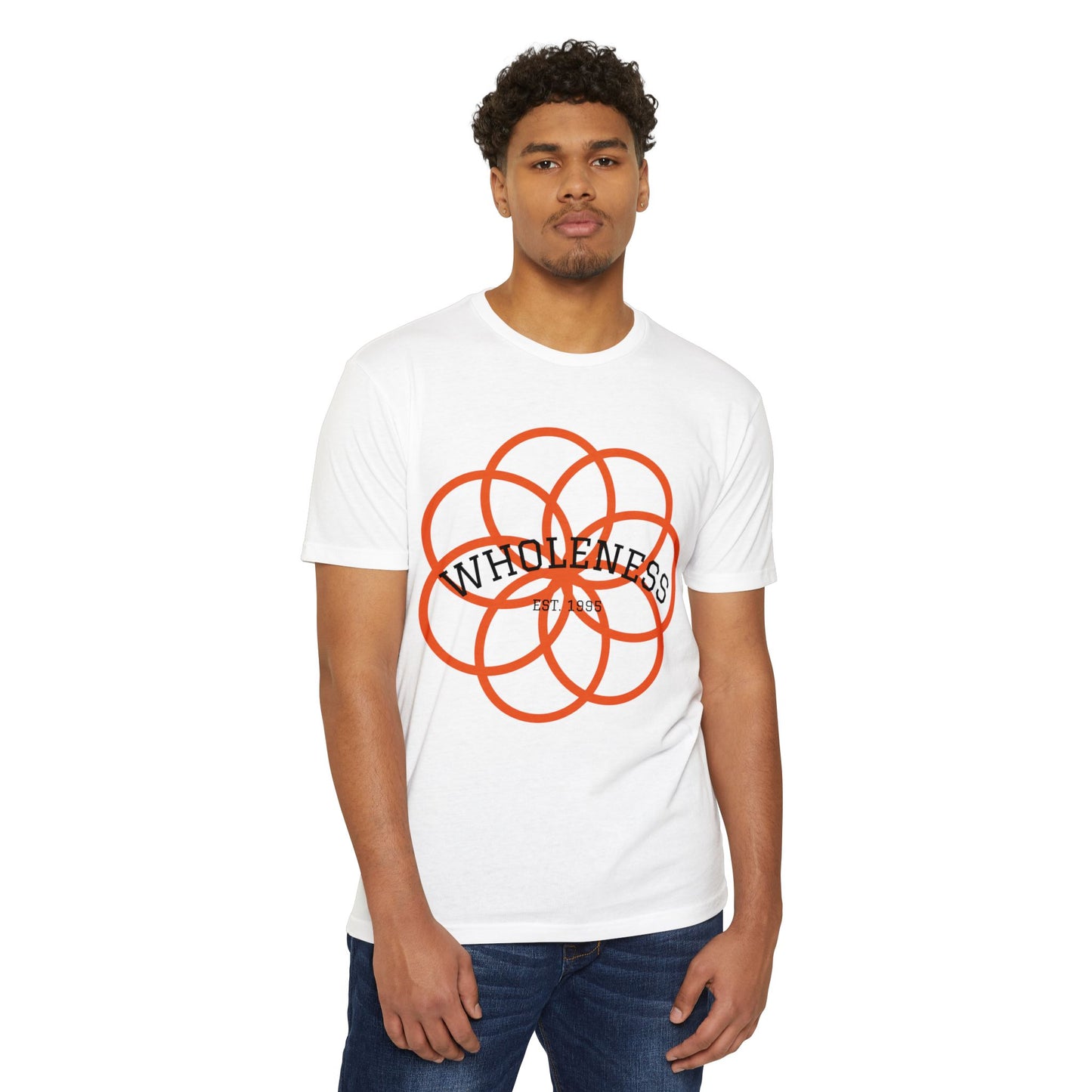 Wholeness Flower Graphic T-Shirt — Mindfulness Wellness Tee