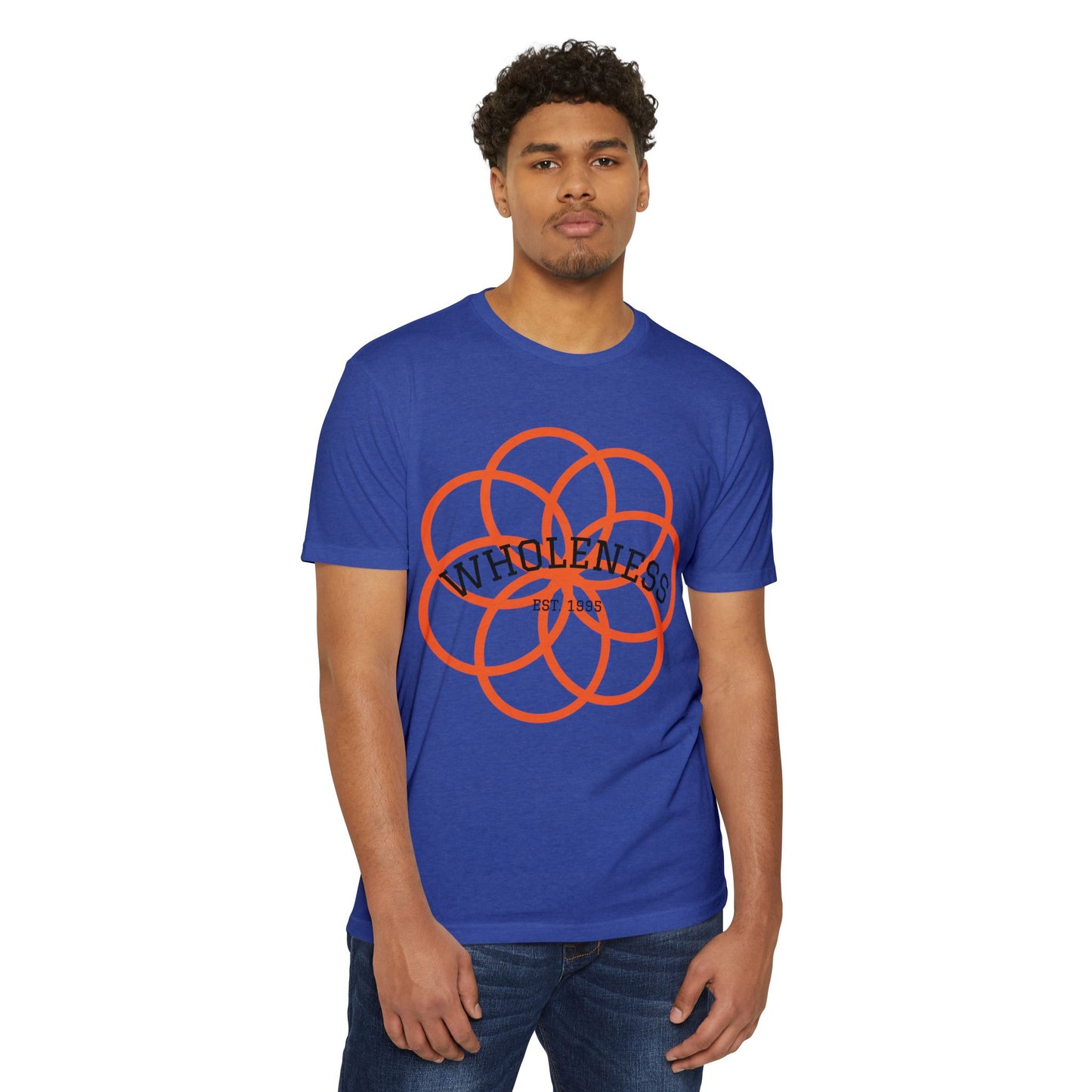 Wholeness Flower Graphic T-Shirt — Mindfulness Wellness Tee
