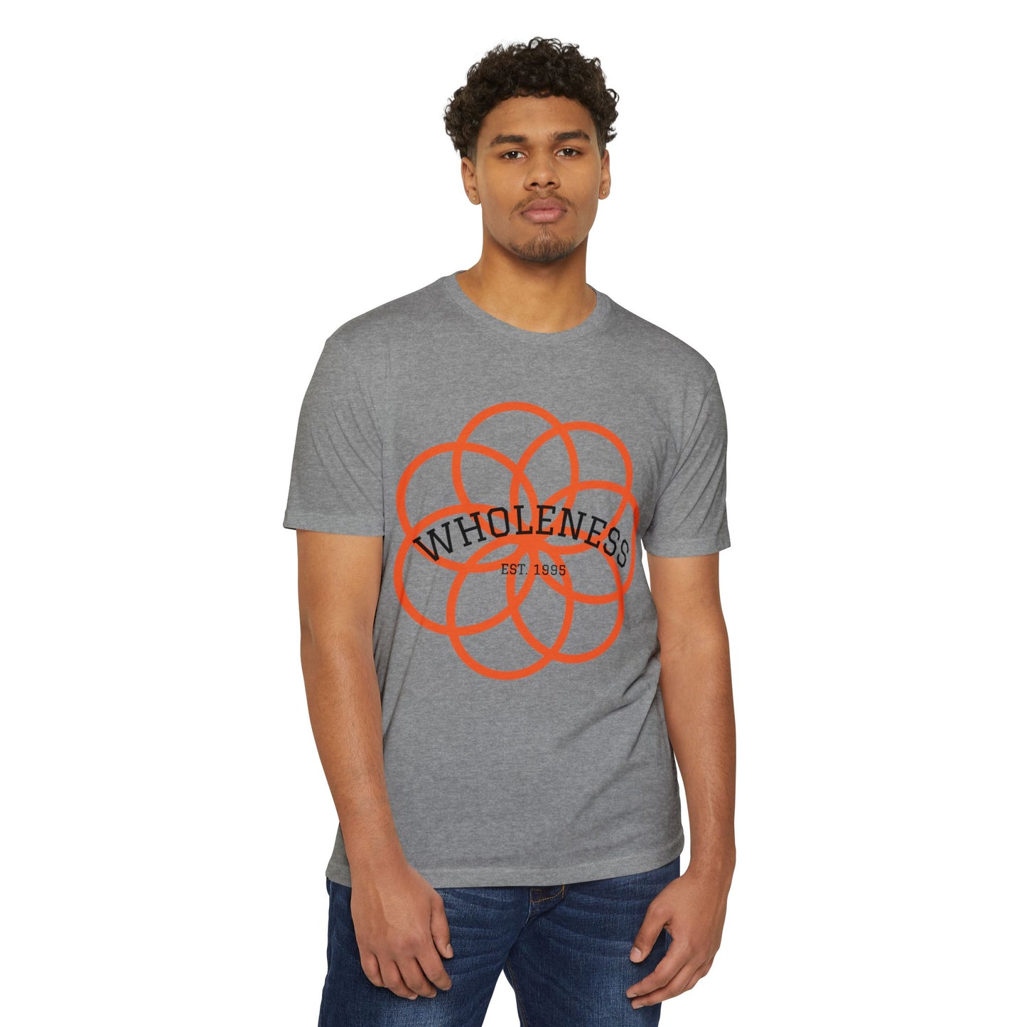 Wholeness Flower Graphic T-Shirt — Mindfulness Wellness Tee
