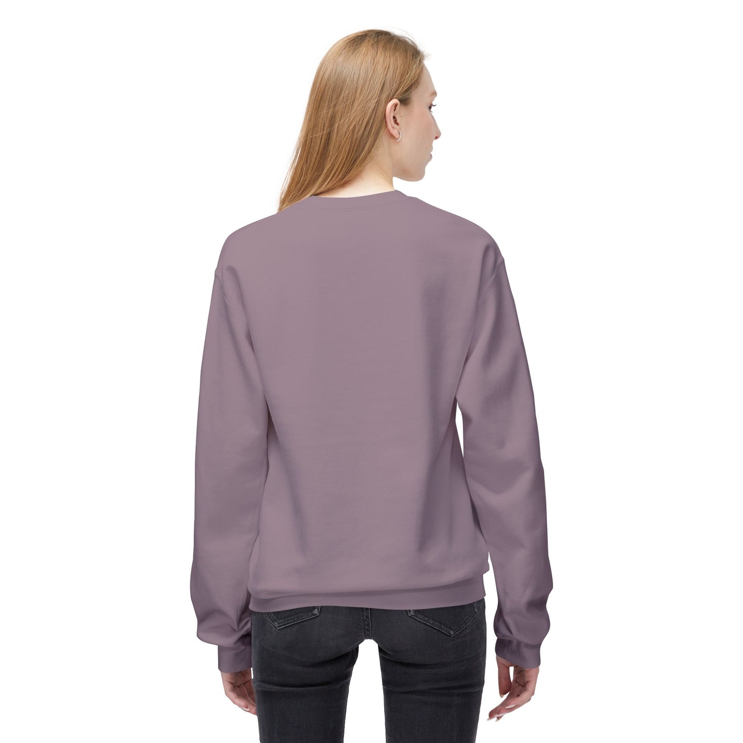 Faith- Crewneck Sweatshirt — “What You Focus On Grows, What You Track Improves” Motivational Crewneck