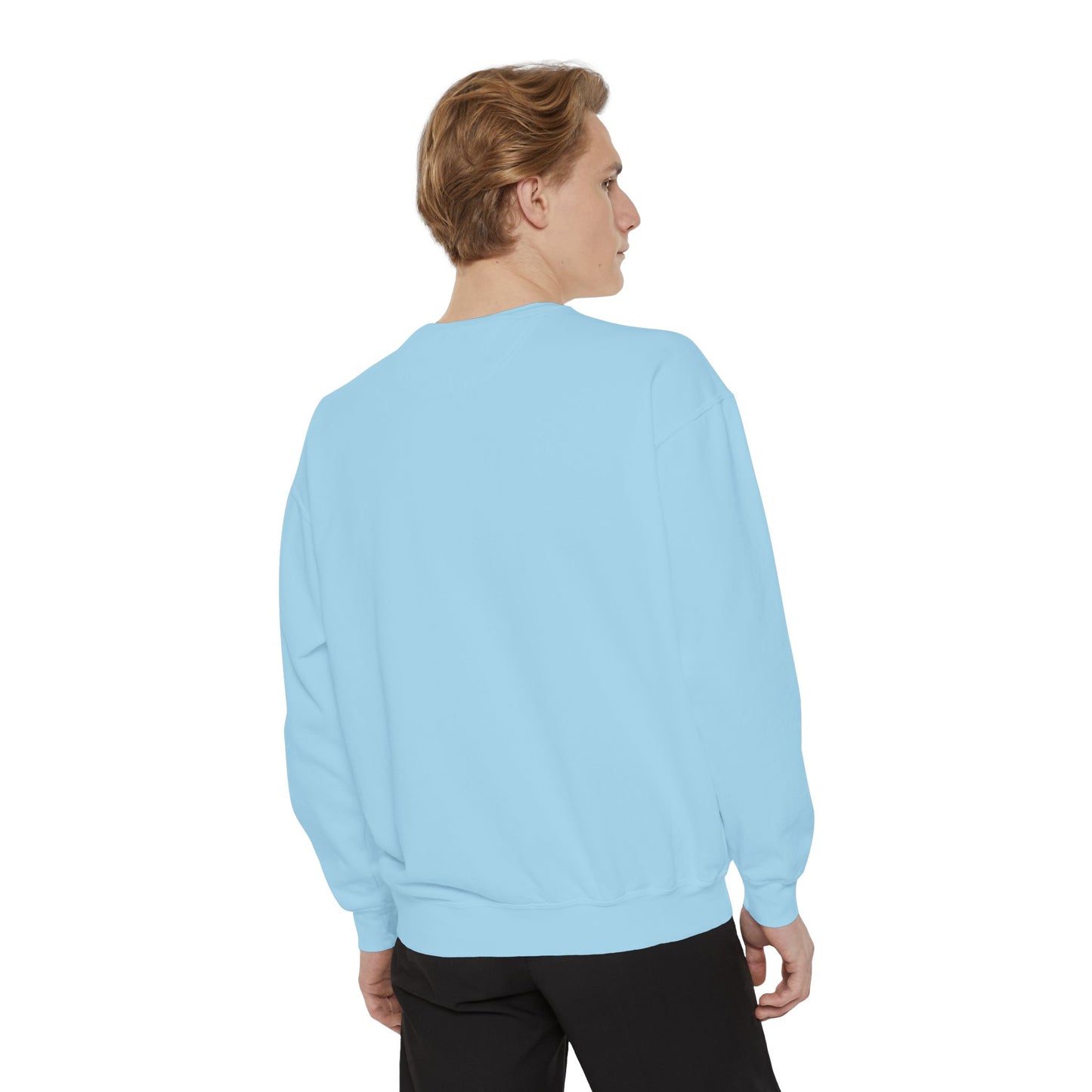 Stay Focus- Unisex Garment-Dyed Sweatshirt