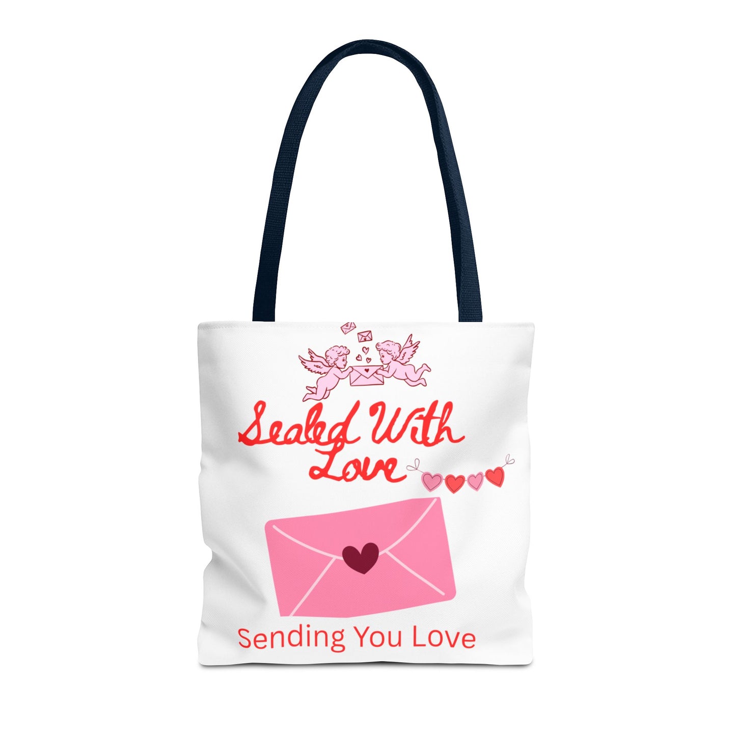 Sealed With Love Tote Bag — 'Sending You Love' Valentine Gift Tote