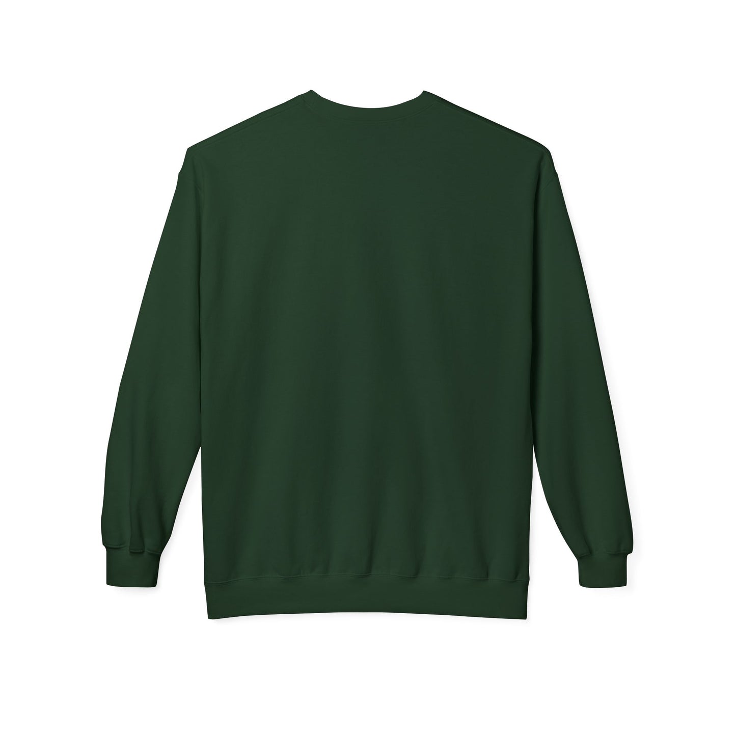 Faith- Crewneck Sweatshirt — “What You Focus On Grows, What You Track Improves” Motivational Crewneck