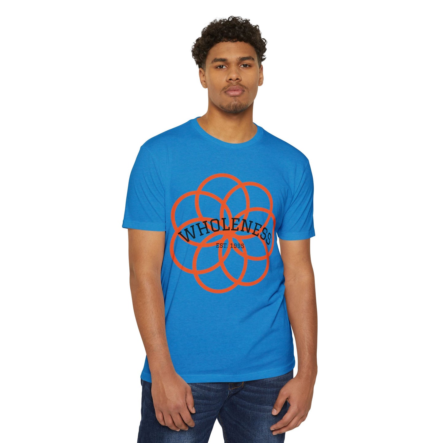 Wholeness Flower Graphic T-Shirt — Mindfulness Wellness Tee