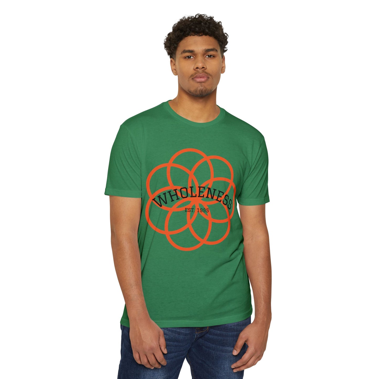 Wholeness Flower Graphic T-Shirt — Mindfulness Wellness Tee