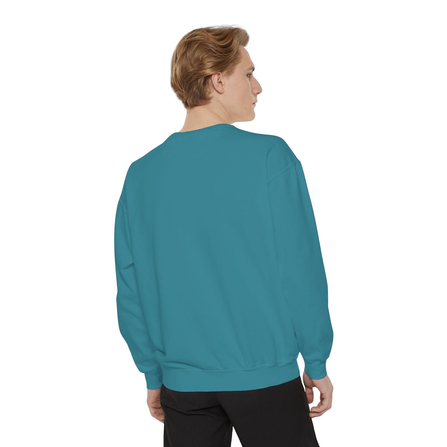Stay Focus- Unisex Garment-Dyed Sweatshirt