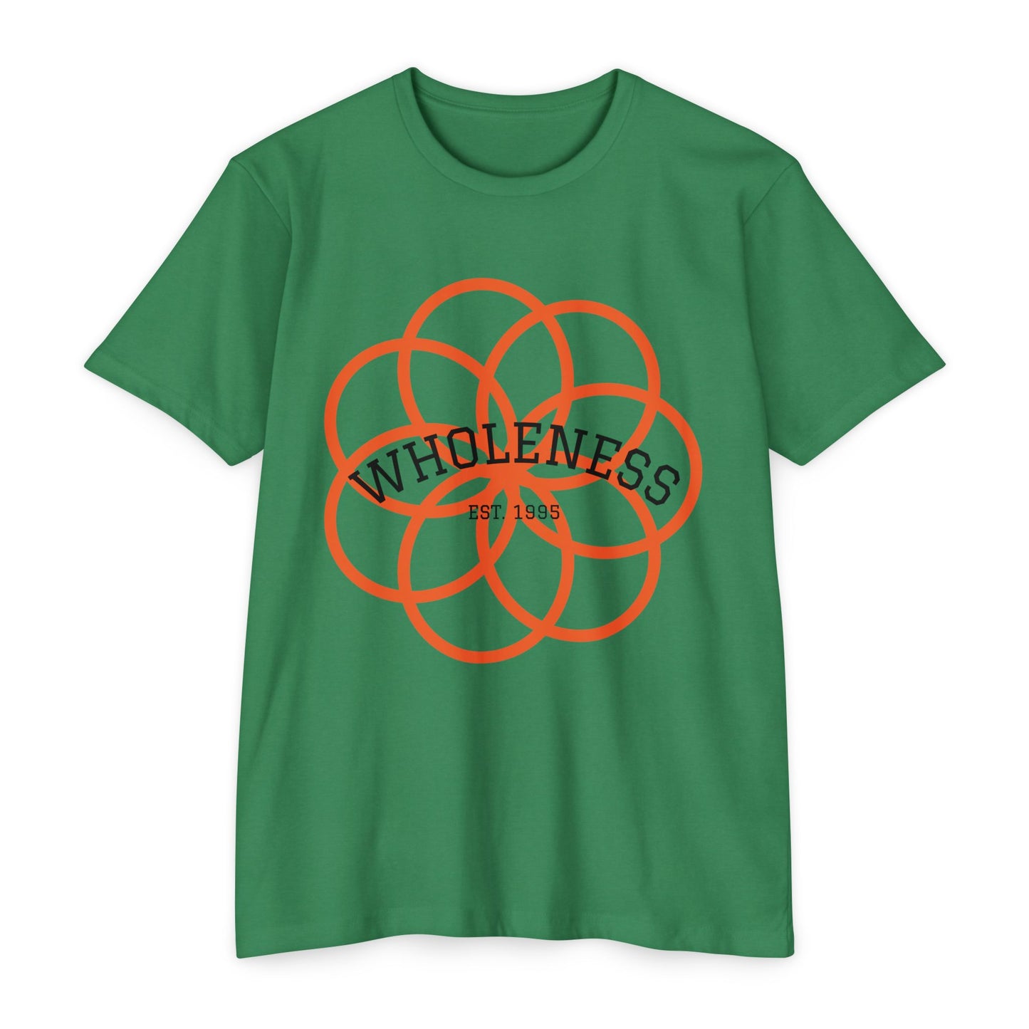 Wholeness Flower Graphic T-Shirt — Mindfulness Wellness Tee