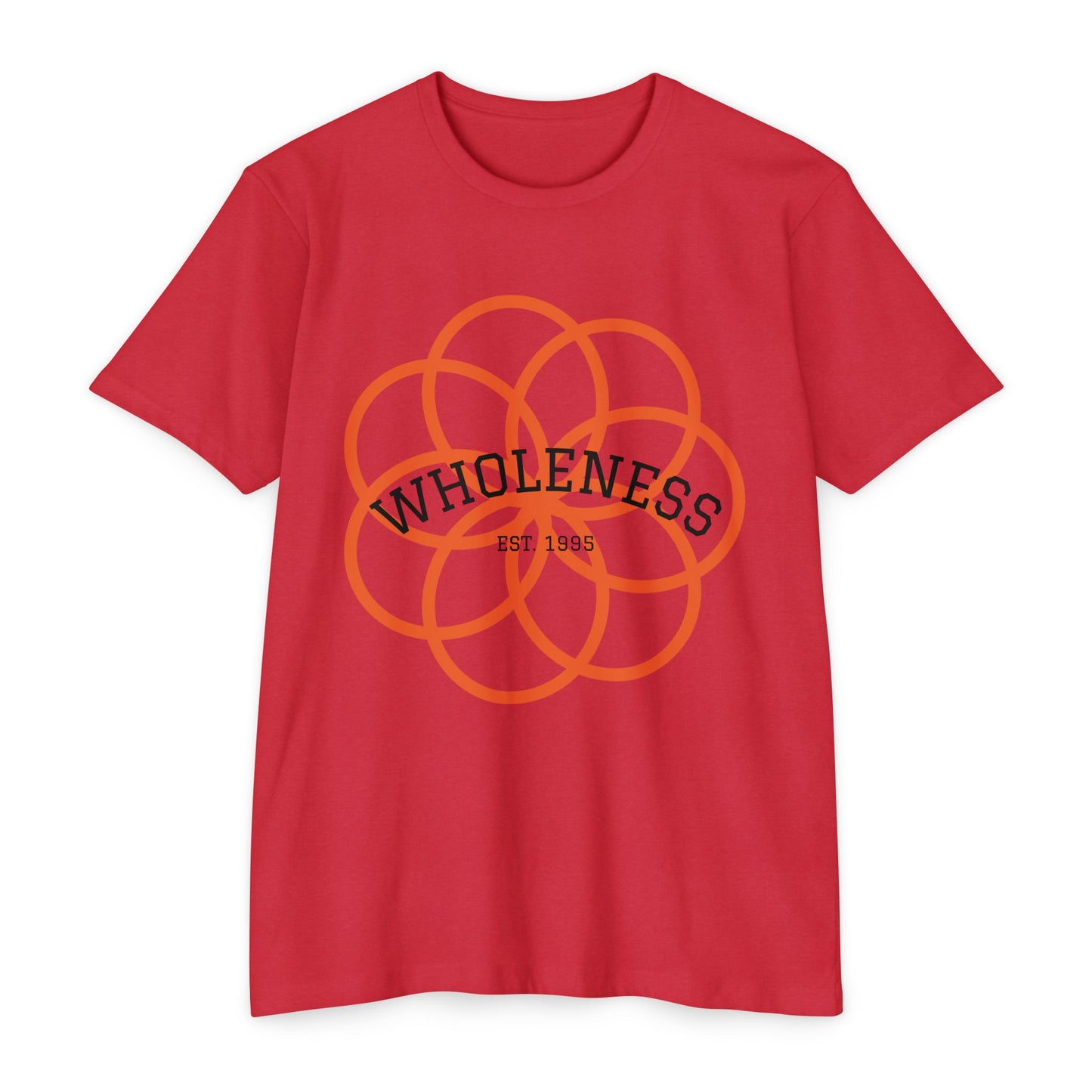 Wholeness Flower Graphic T-Shirt — Mindfulness Wellness Tee