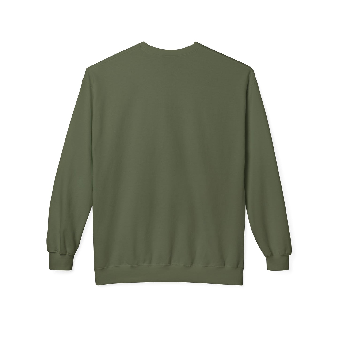 Faith- Crewneck Sweatshirt — “What You Focus On Grows, What You Track Improves” Motivational Crewneck